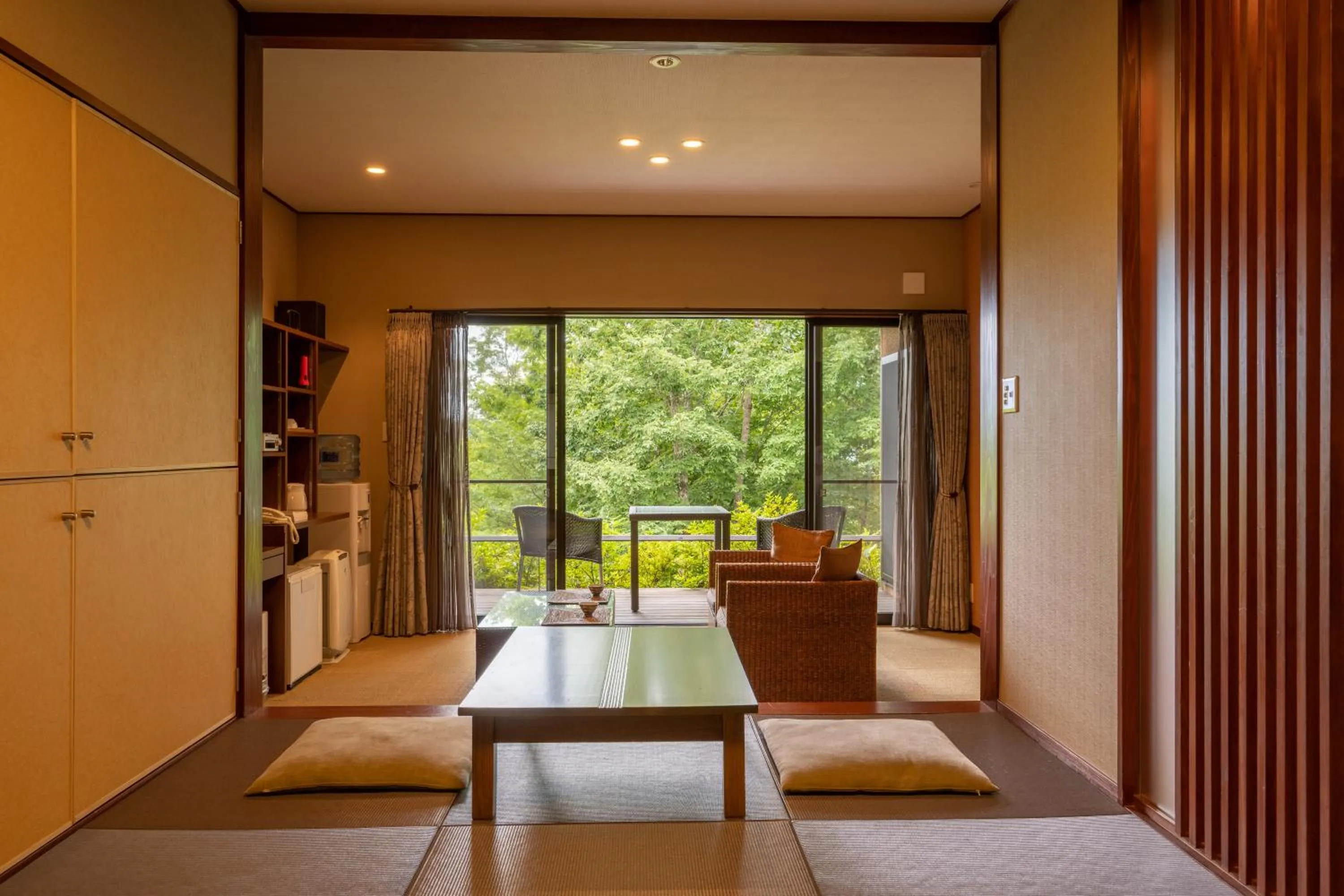Living room in Kusayane no yado Ryunohige