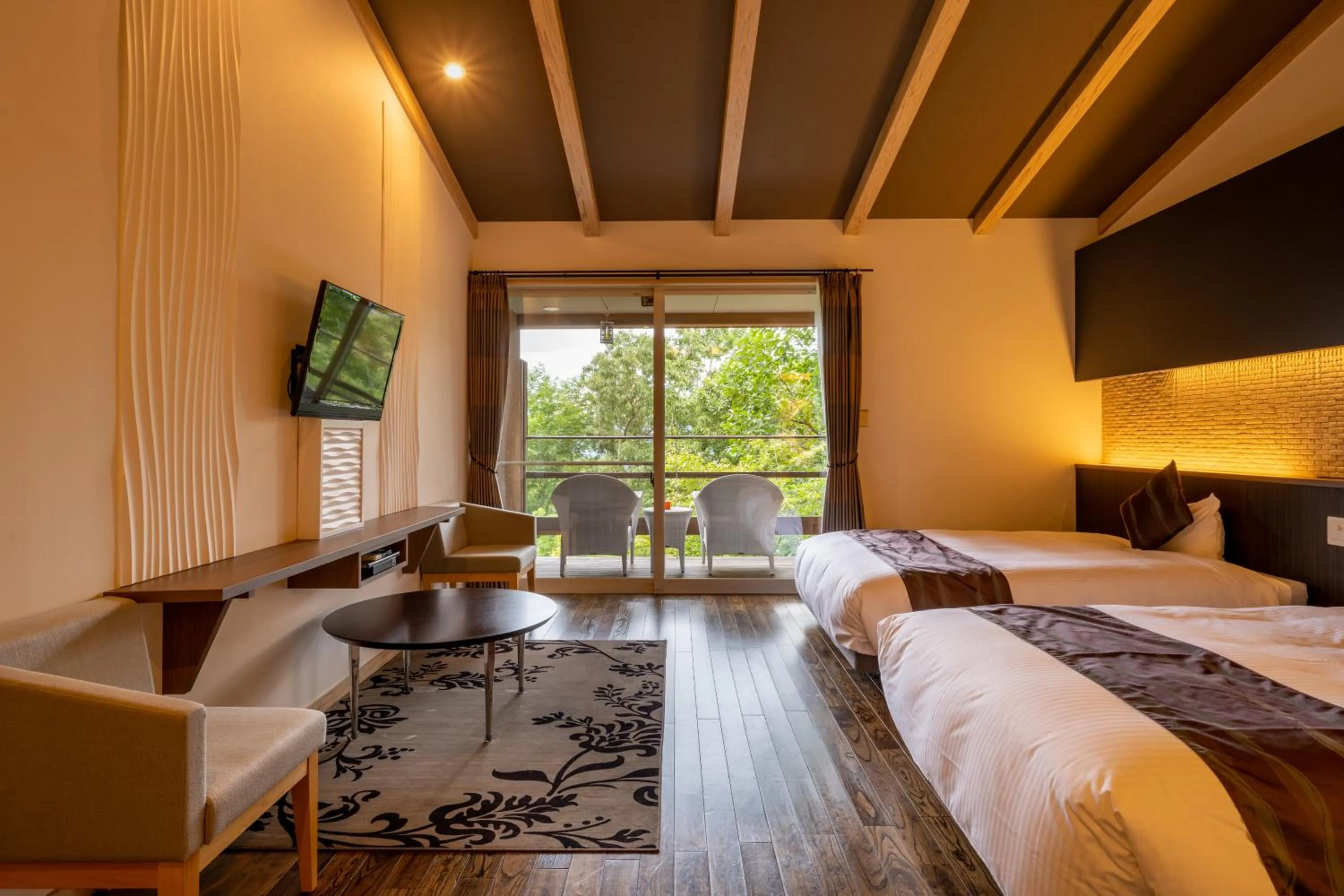 Bed in Kusayane no yado Ryunohige