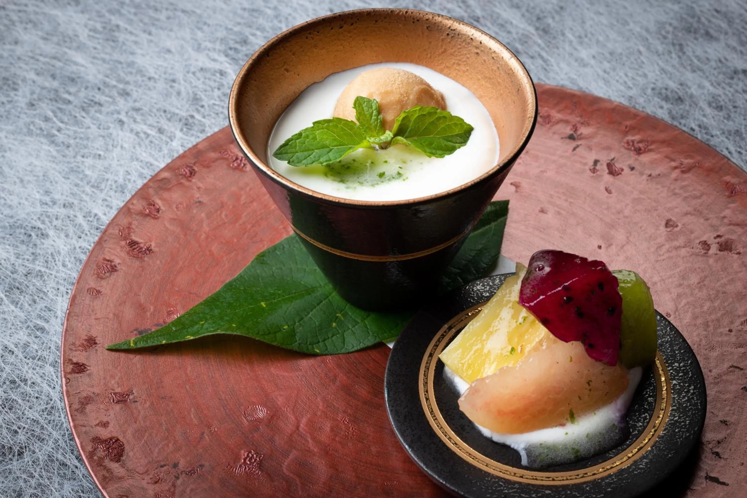 Food in Kusayane no yado Ryunohige