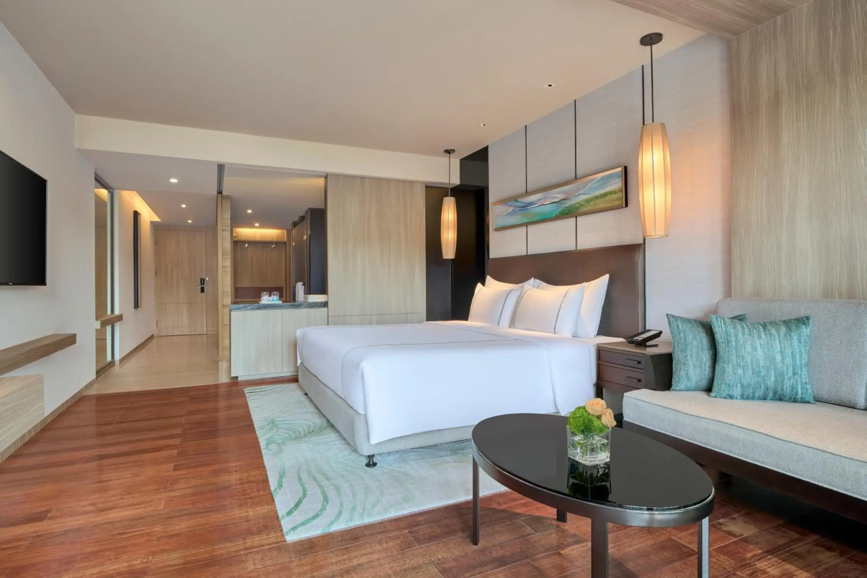 Deluxe King Room in Shenzhen Dameisha Kingkey Palace Hotel Deluxe King Room in Shenzhen Dameisha Kingkey Palace Hotel