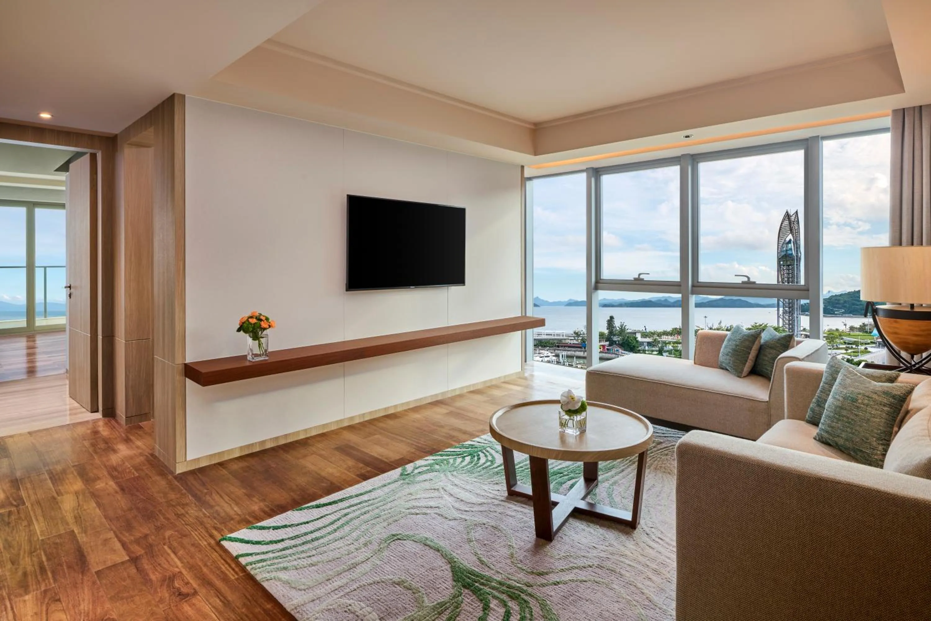 Living room in Shenzhen Dameisha Kingkey Palace Hotel