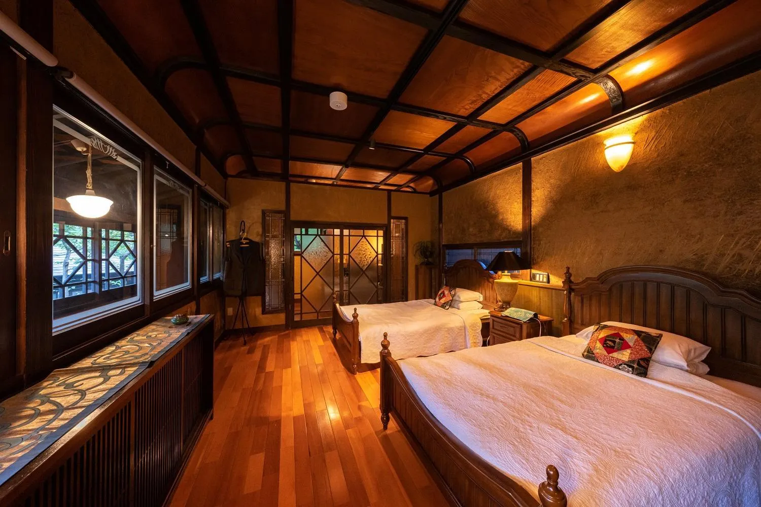 Bedroom, Bed in Nihon-no-Ashitaba