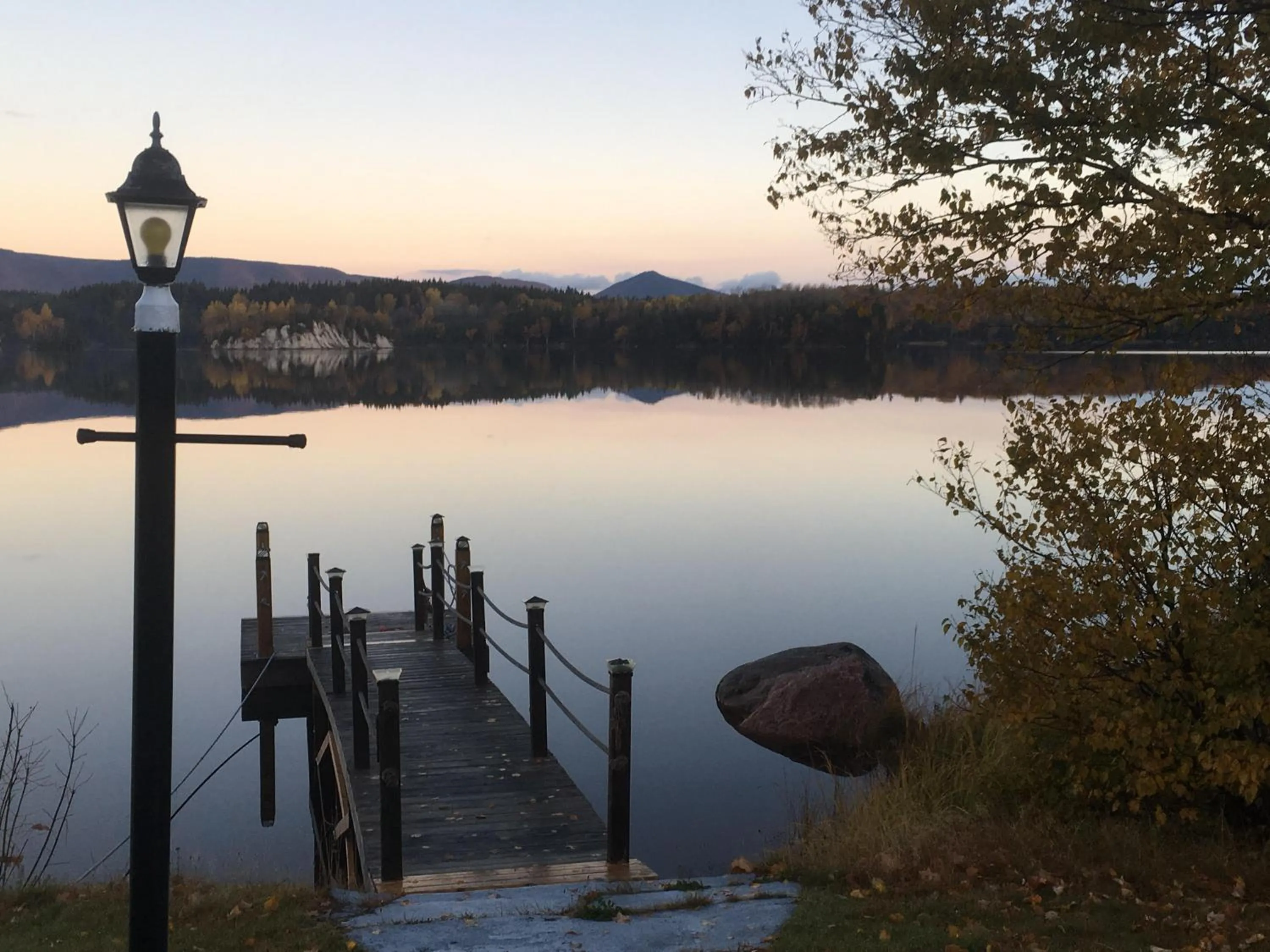 Lake view in Blue Bayou Resort, Cape Breton