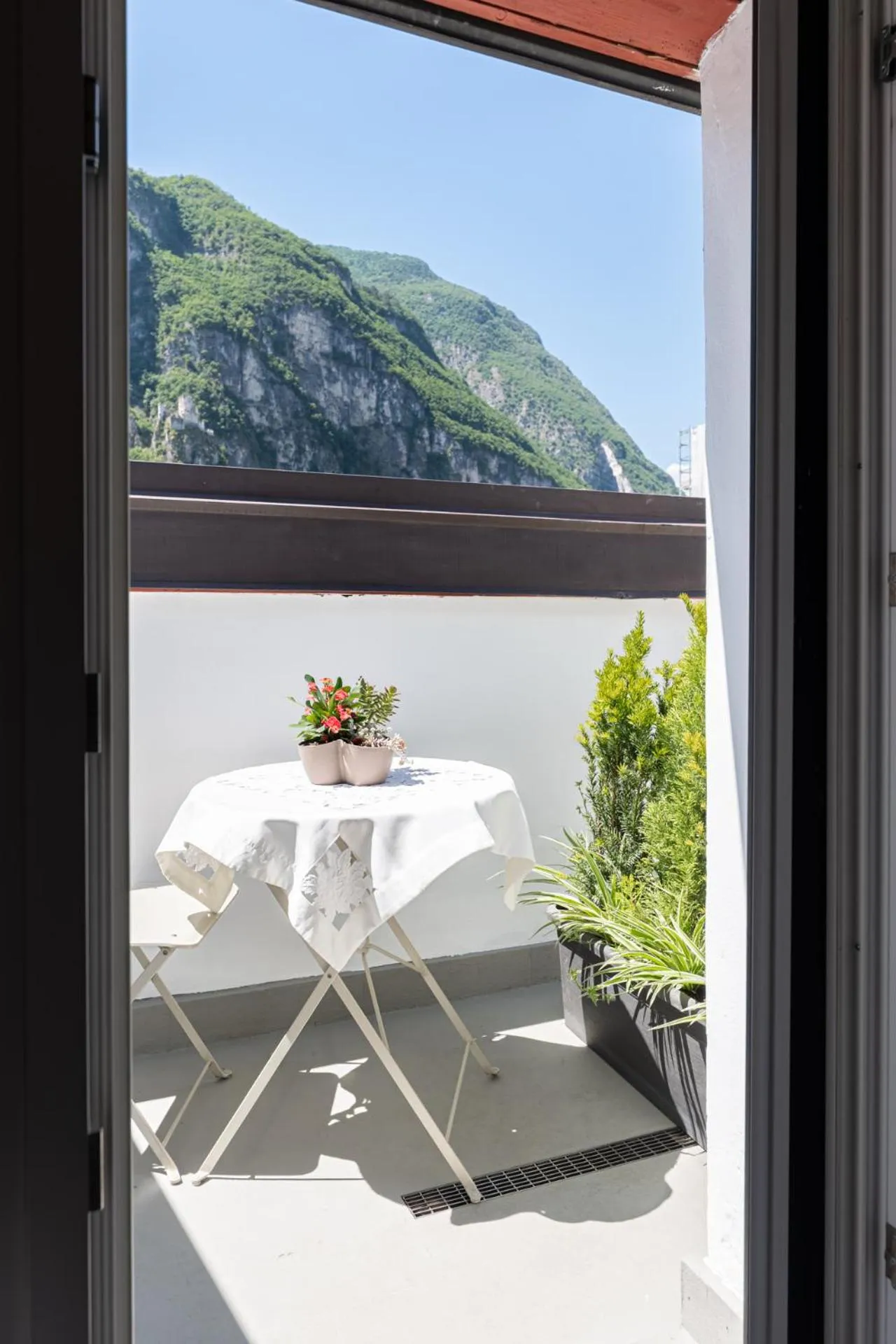 Balcony/Terrace in Gasthof Salurn