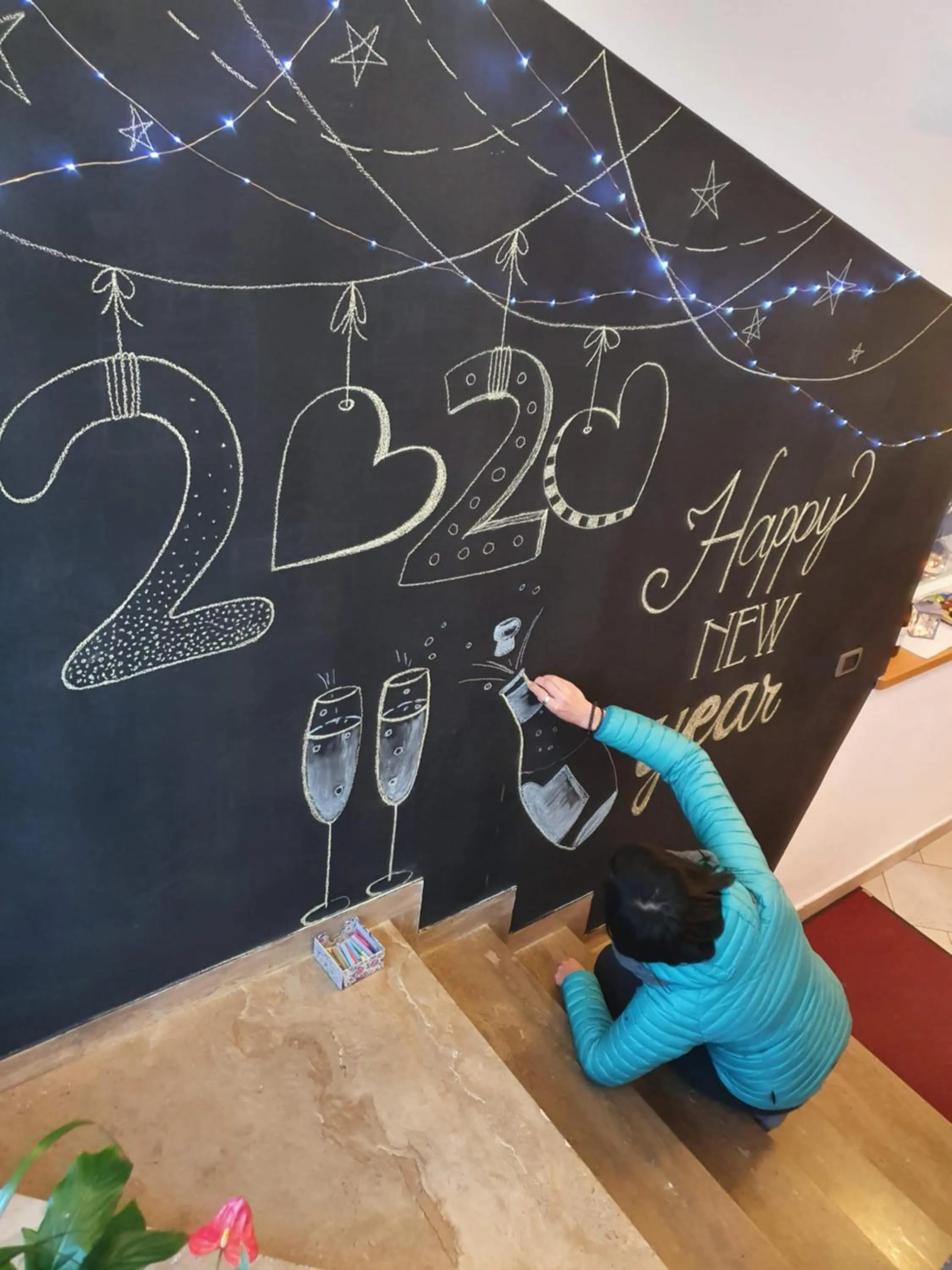 Lobby or reception in Gasthof Salurn