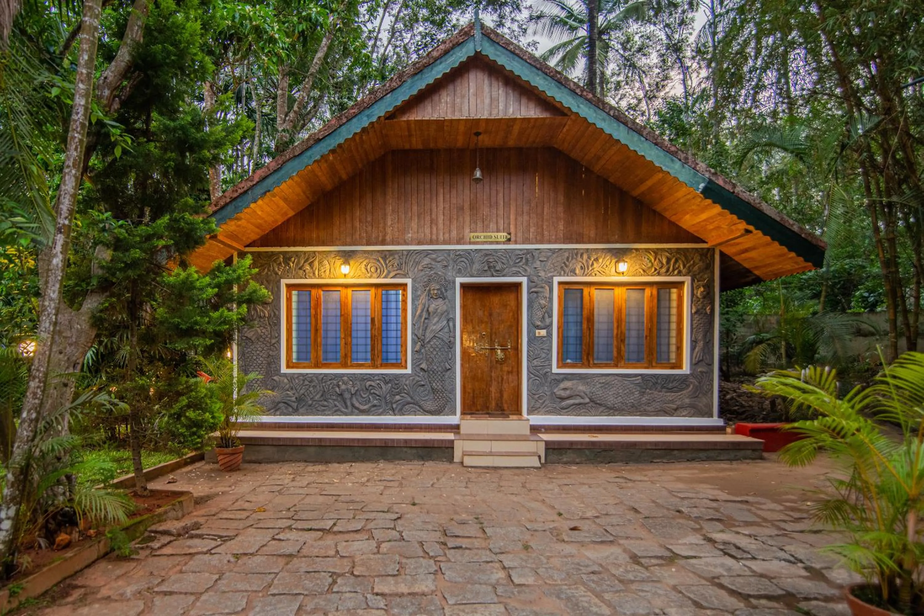 Property building in Orchid Trails Resort