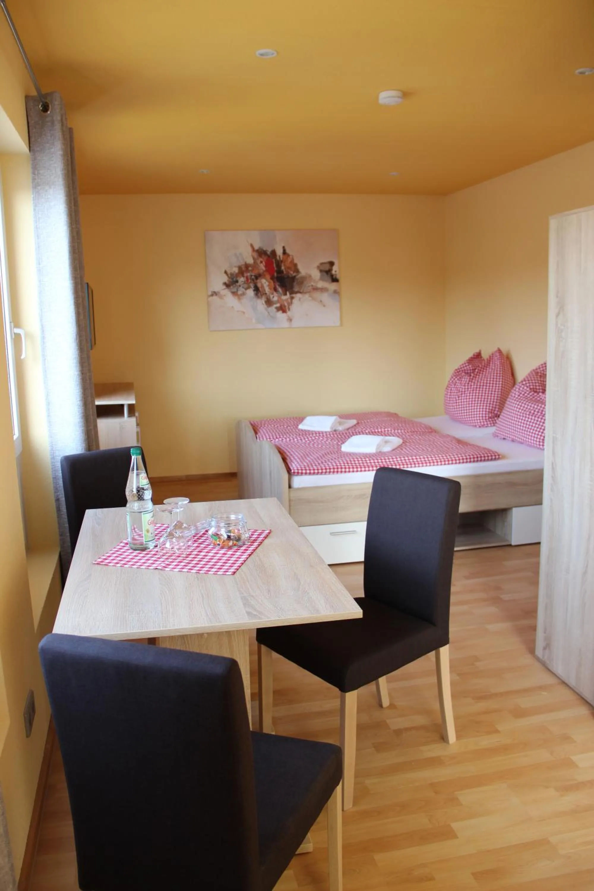 Bed in Friederike Wackler Gästehaus