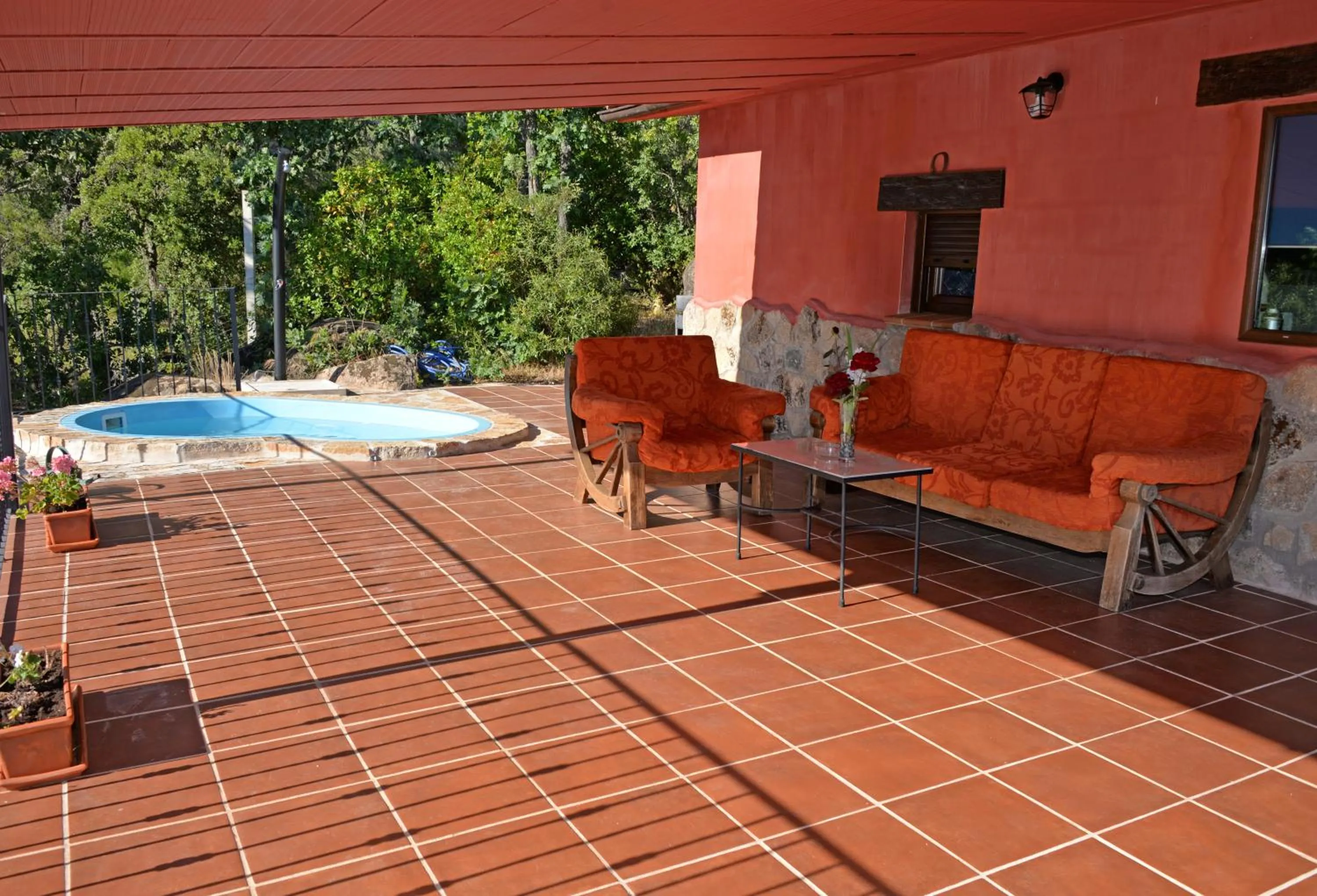 Balcony/Terrace in El Retiro de Ceubia by RetiroRural