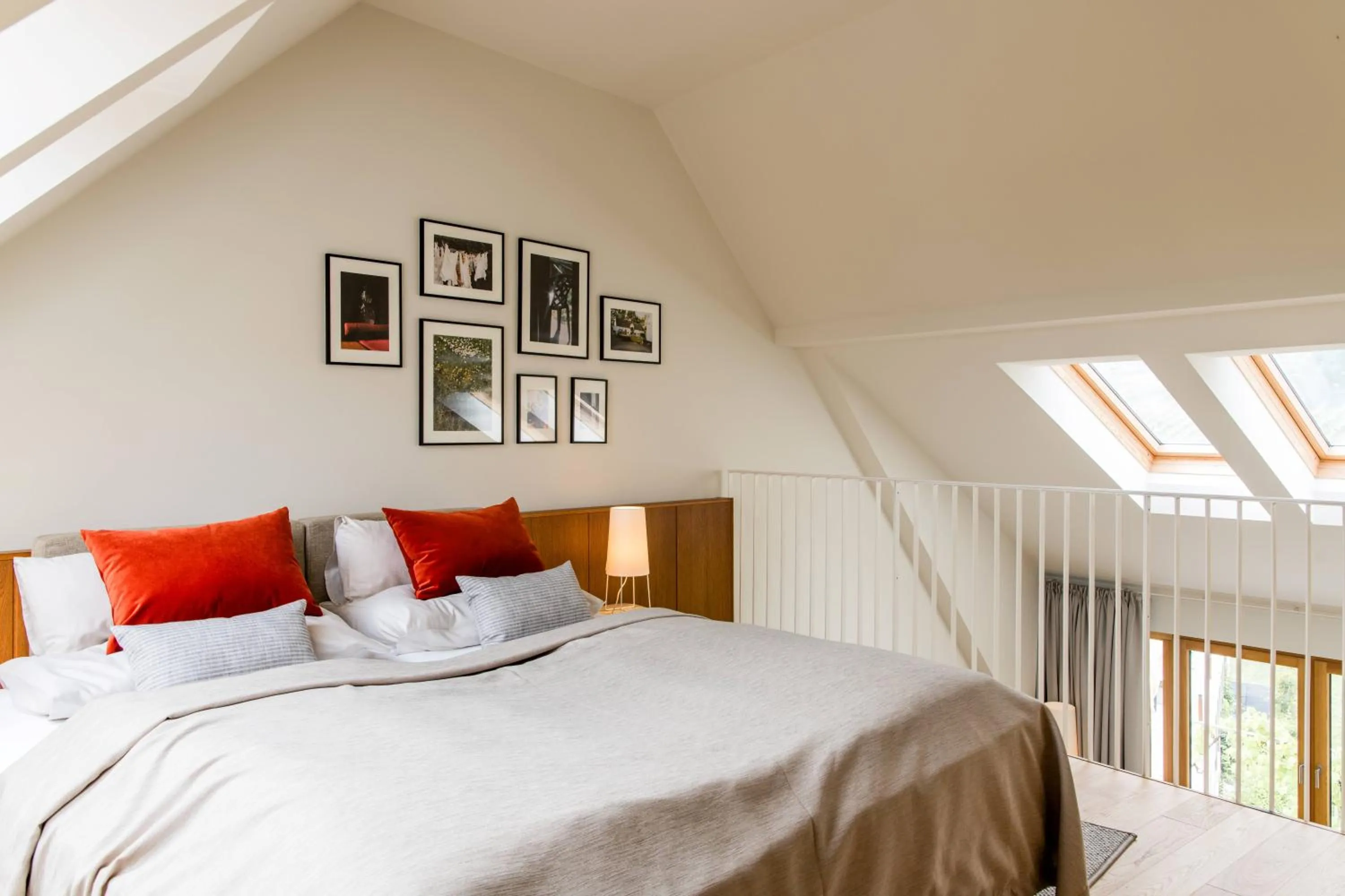 Photo of the whole room, Bed in Landgut am Pößnitzberg