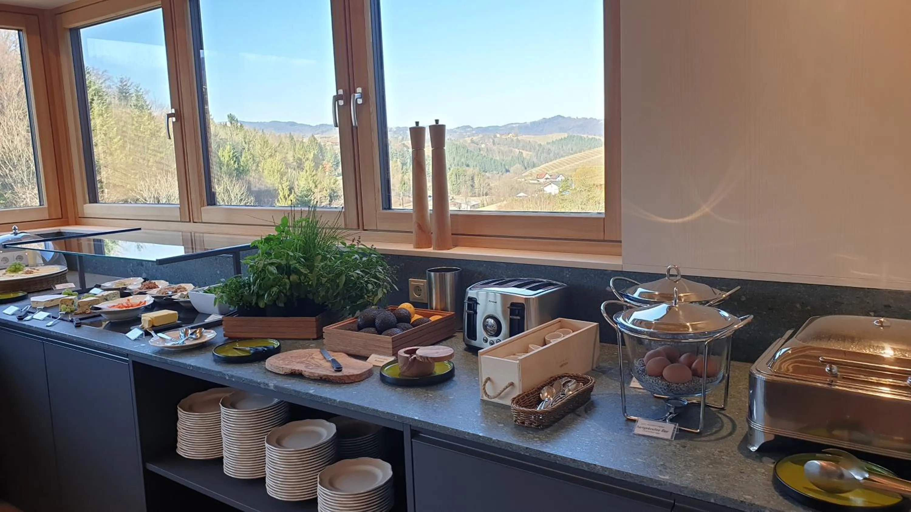 Breakfast in Landgut am Pößnitzberg