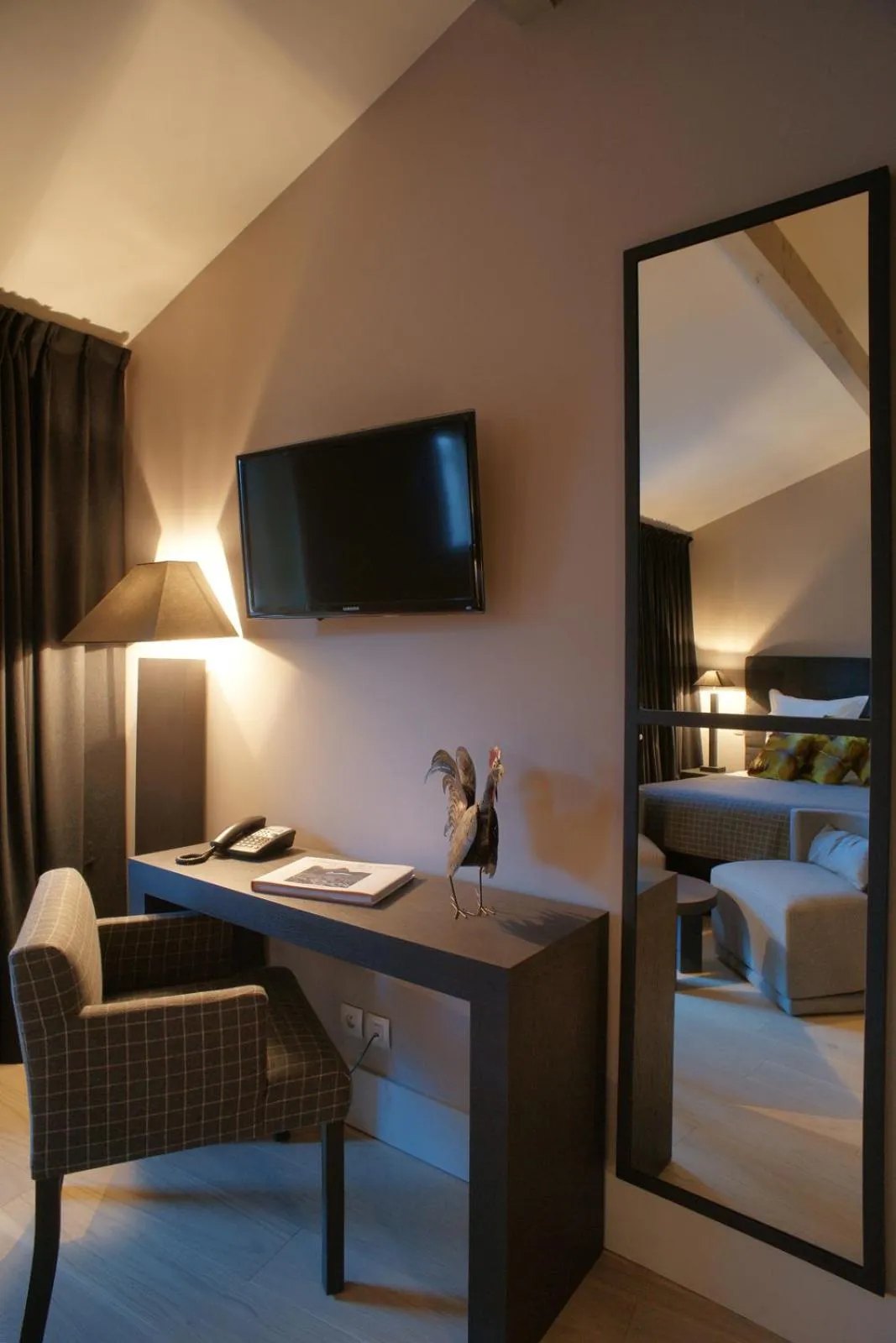 Bedroom in Hôtel & Spa L'Alta Peyra