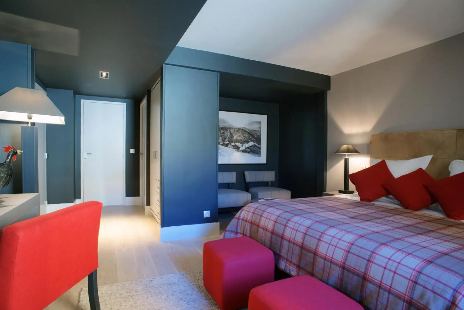 Bedroom in Hôtel & Spa L'Alta Peyra