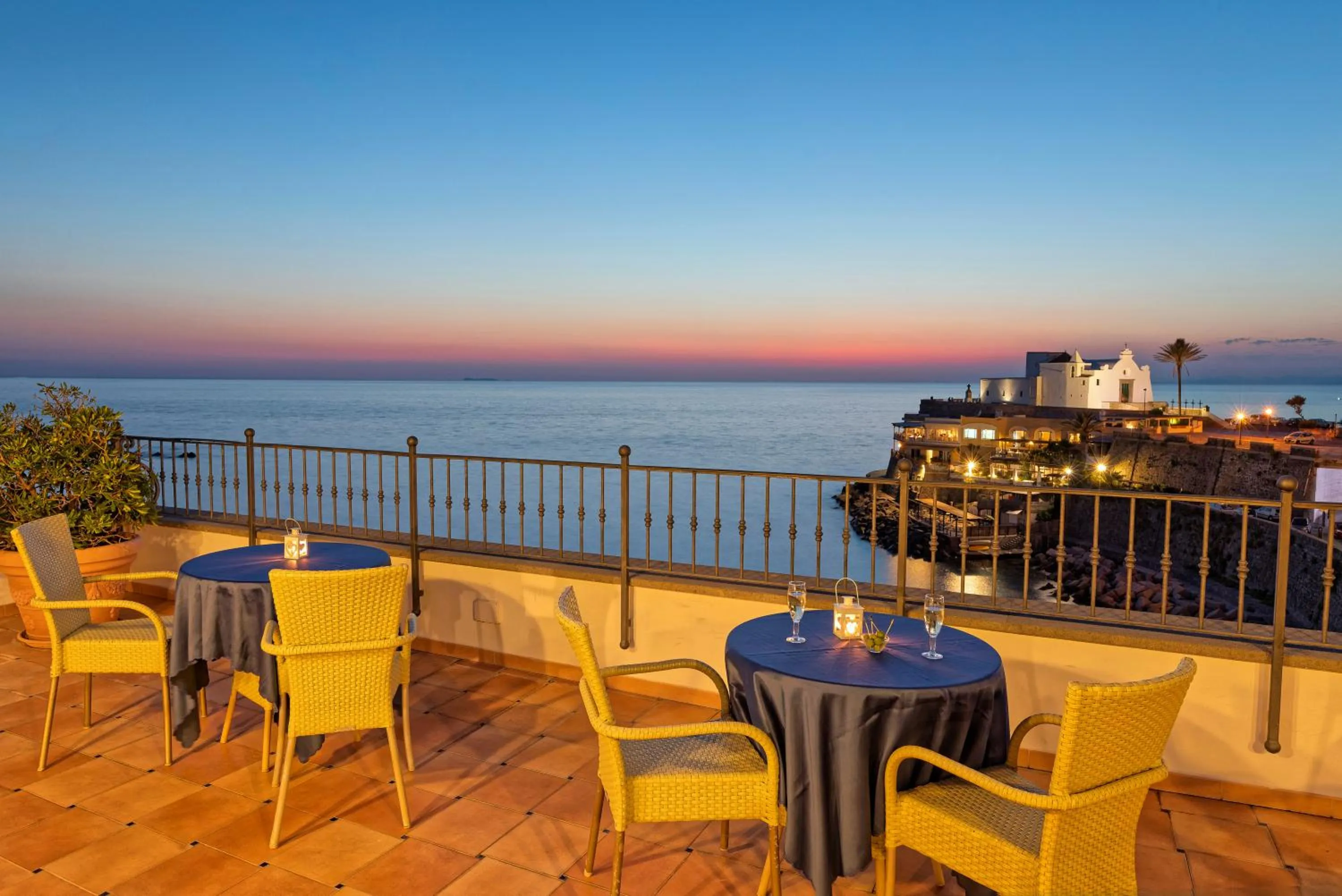 Balcony/Terrace in Hotel Nettuno