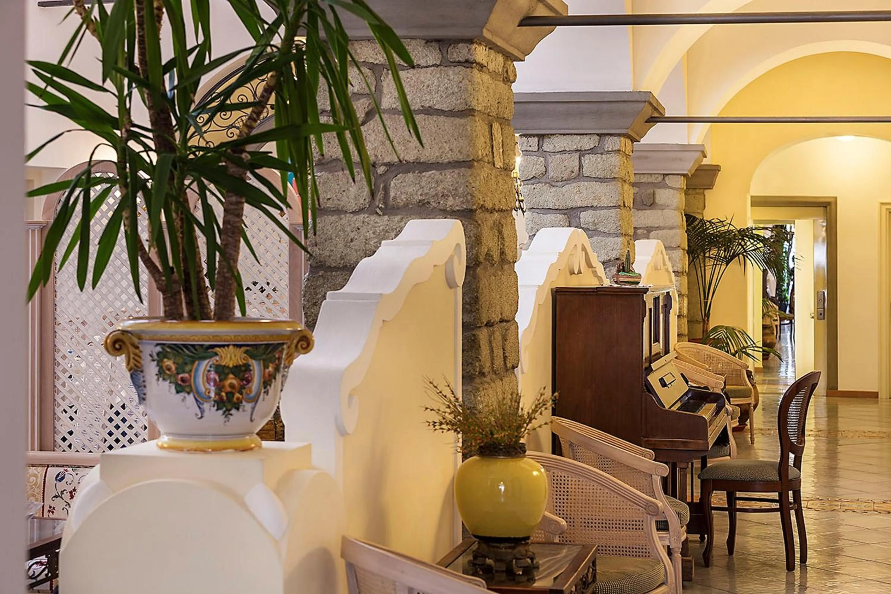 Decorative detail in Hotel Nettuno