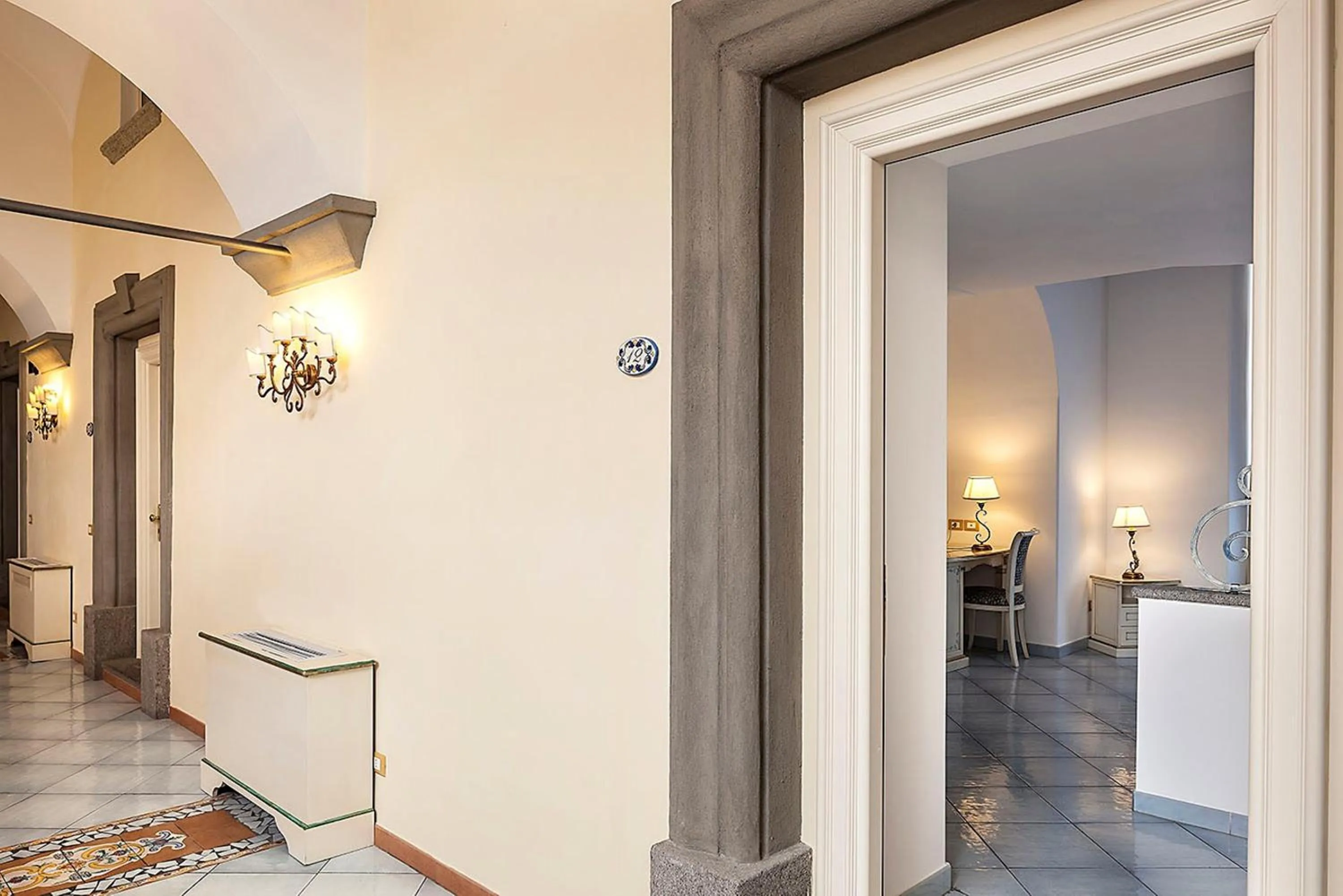 Decorative detail in Hotel Nettuno