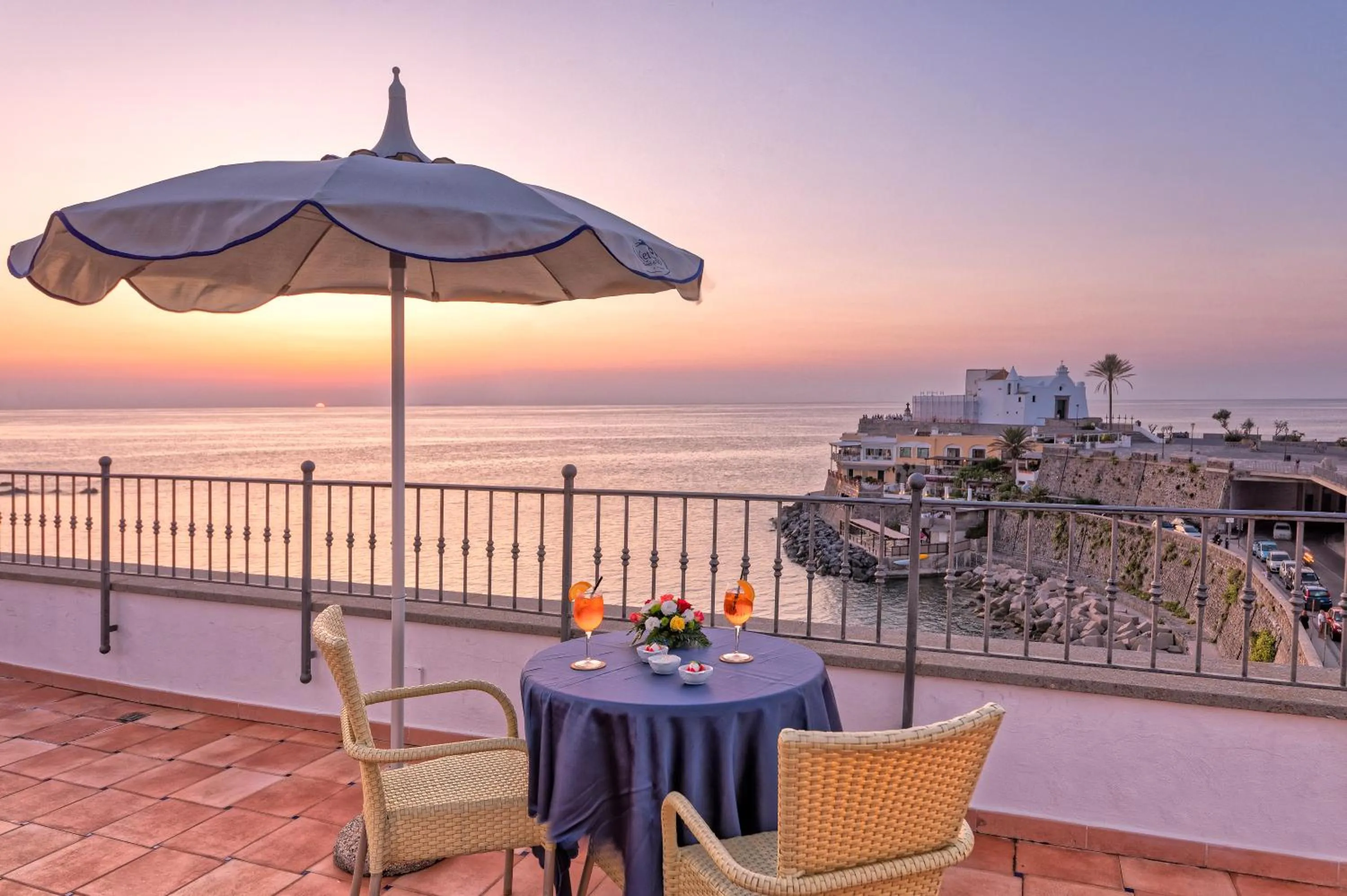 Balcony/Terrace in Hotel Nettuno