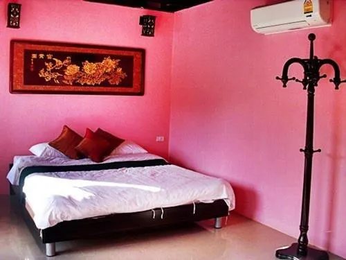 Bed in The Natural Yurt Resort @ Khao Kho