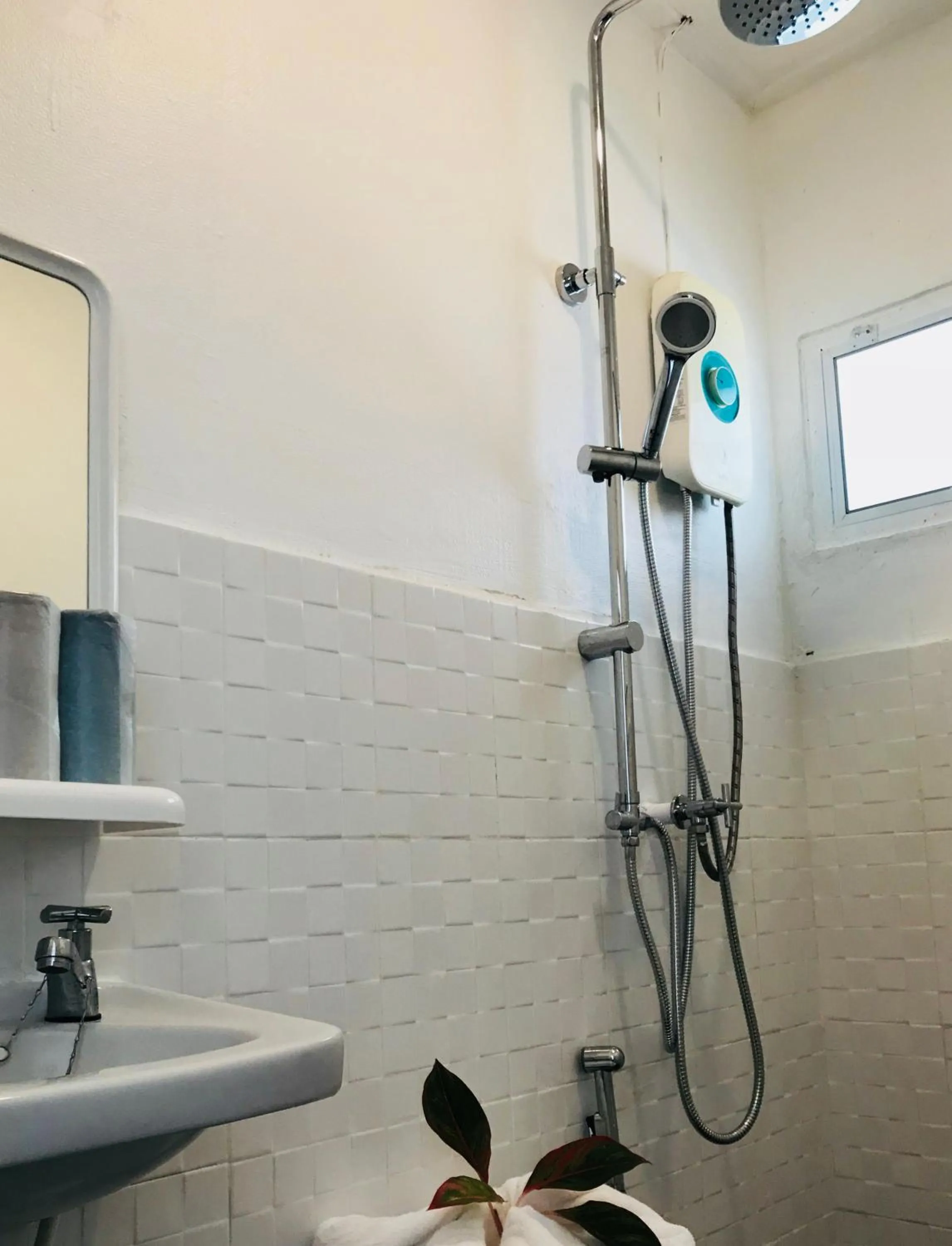 Shower in Karoon hut