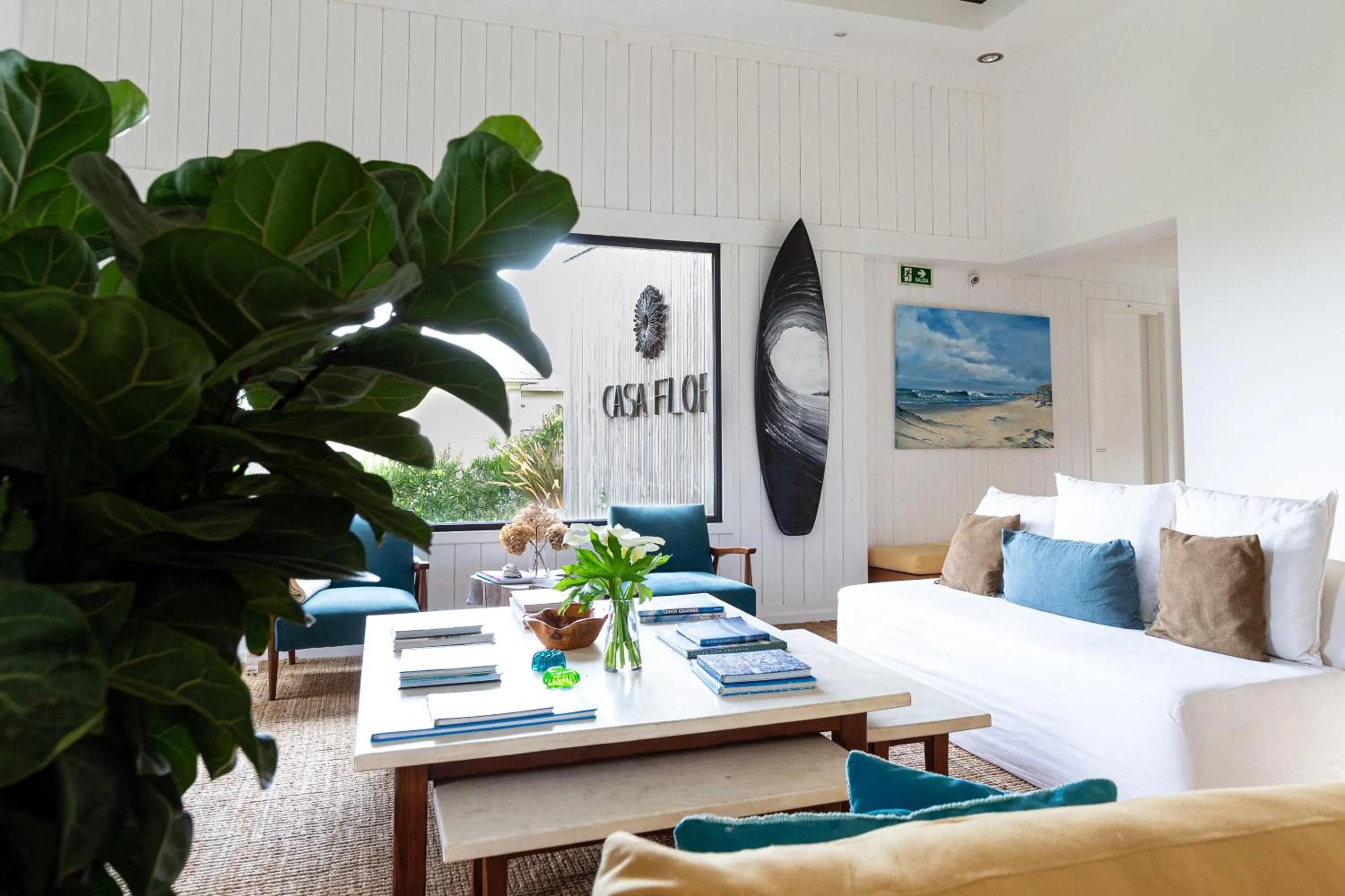 Living room in Casa Flor