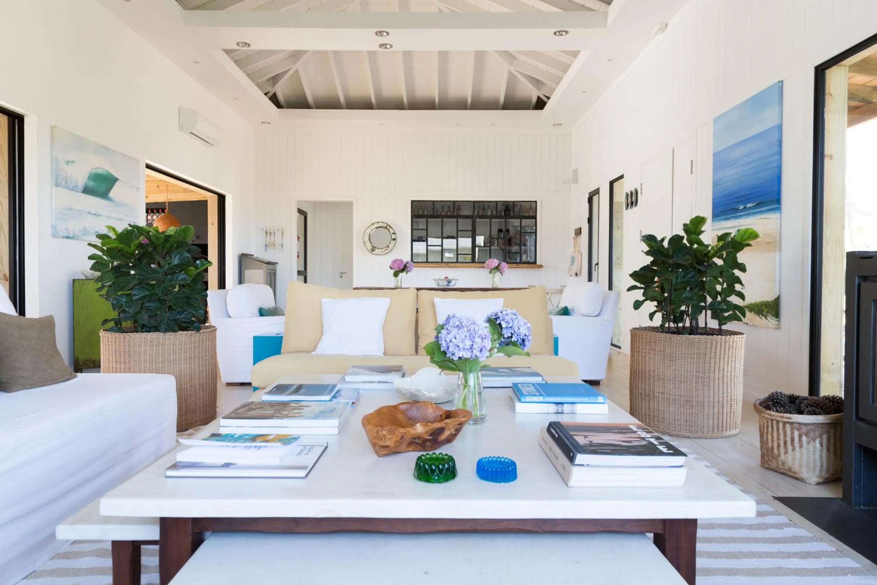 Living room in Casa Flor