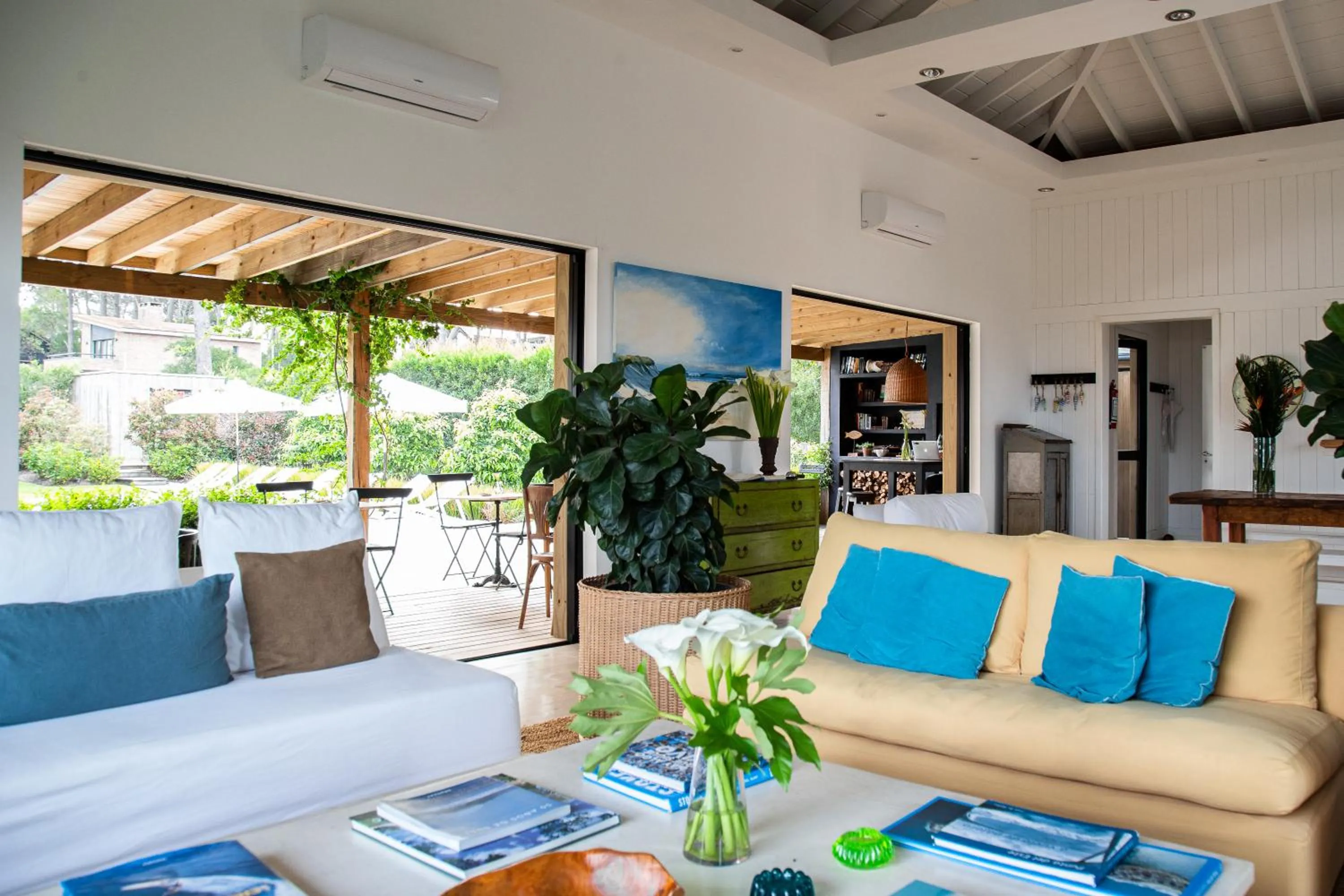 Living room in Casa Flor