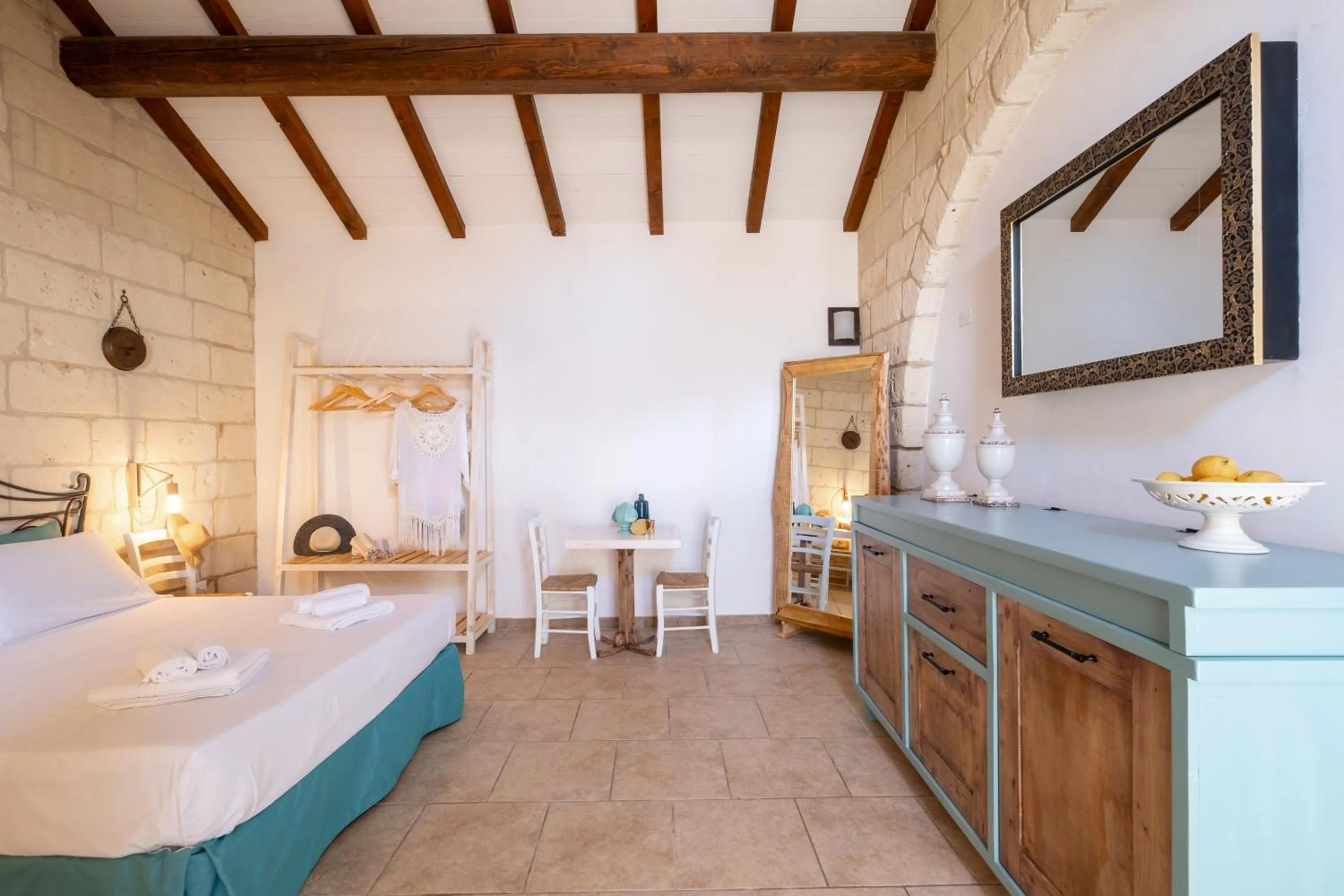 Bed in Agriturismo Alonì Costarella Masseria