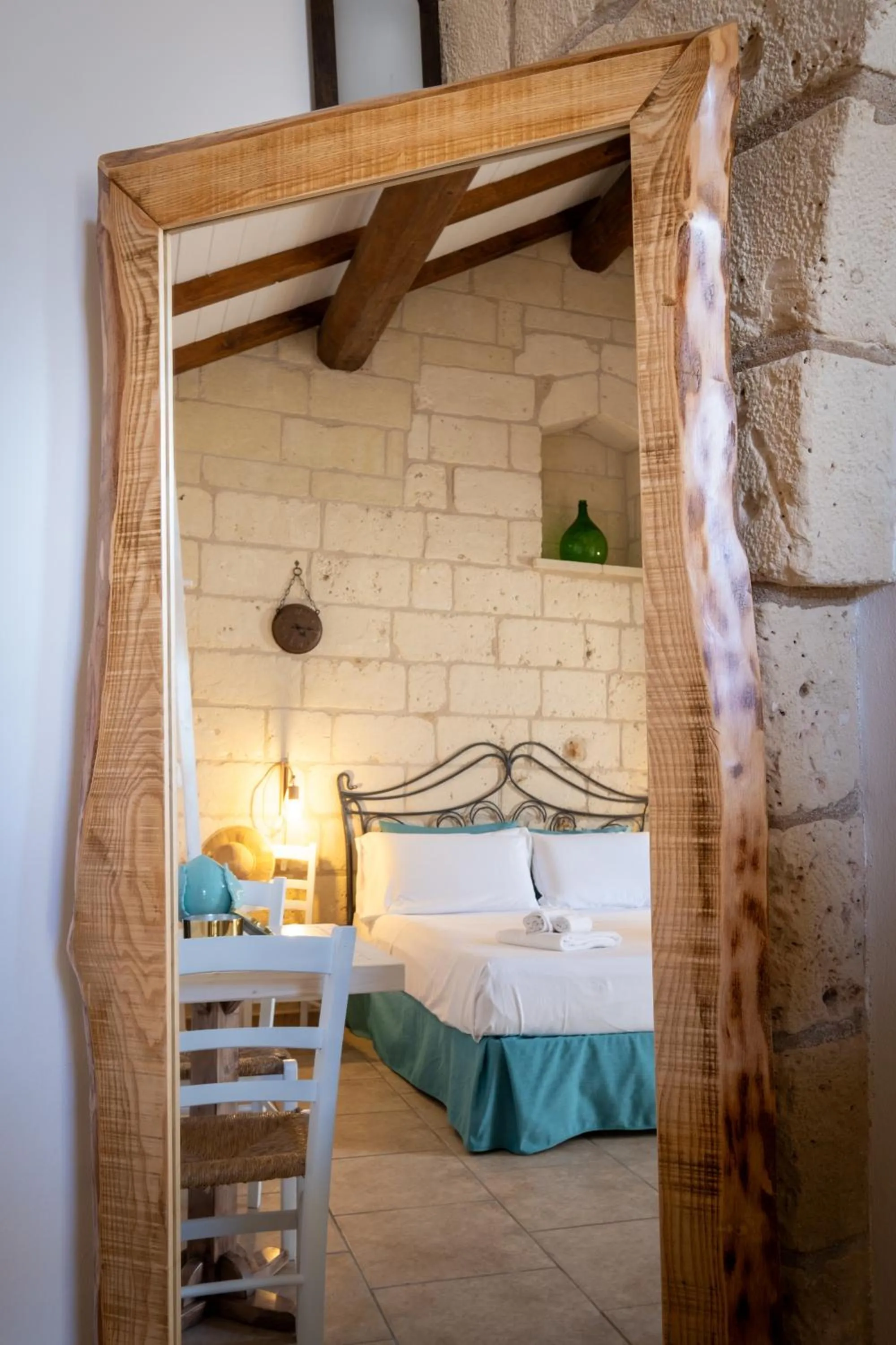 Bed in Agriturismo Alonì Costarella Masseria