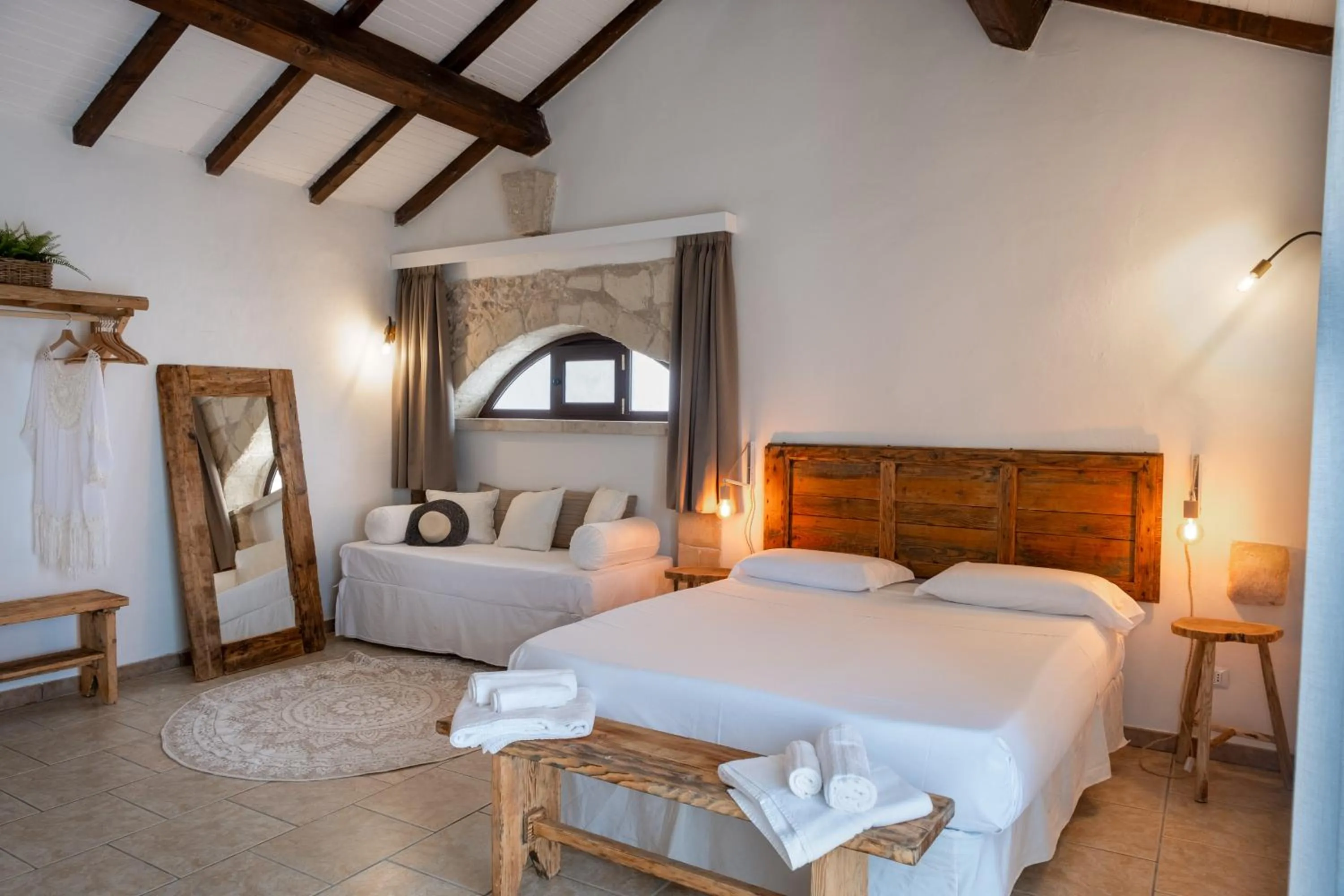 Bed in Agriturismo Alonì Costarella Masseria