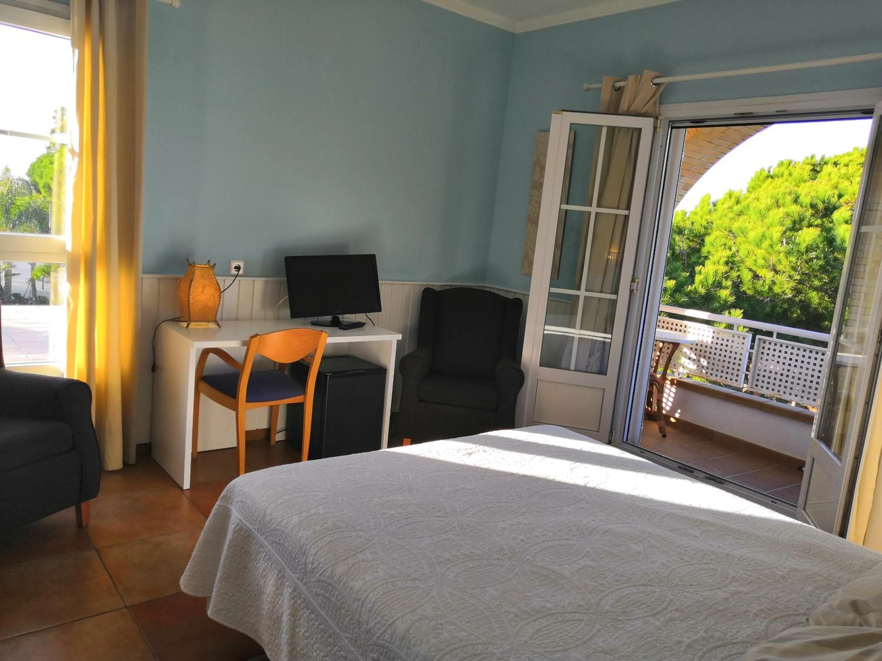 Bed in Hotel Marisma Sancti Petri