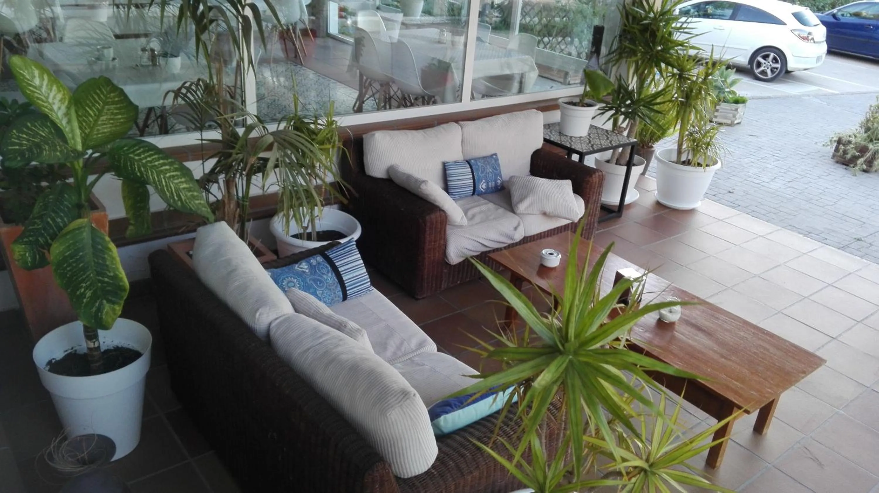 Patio in Hotel Marisma Sancti Petri