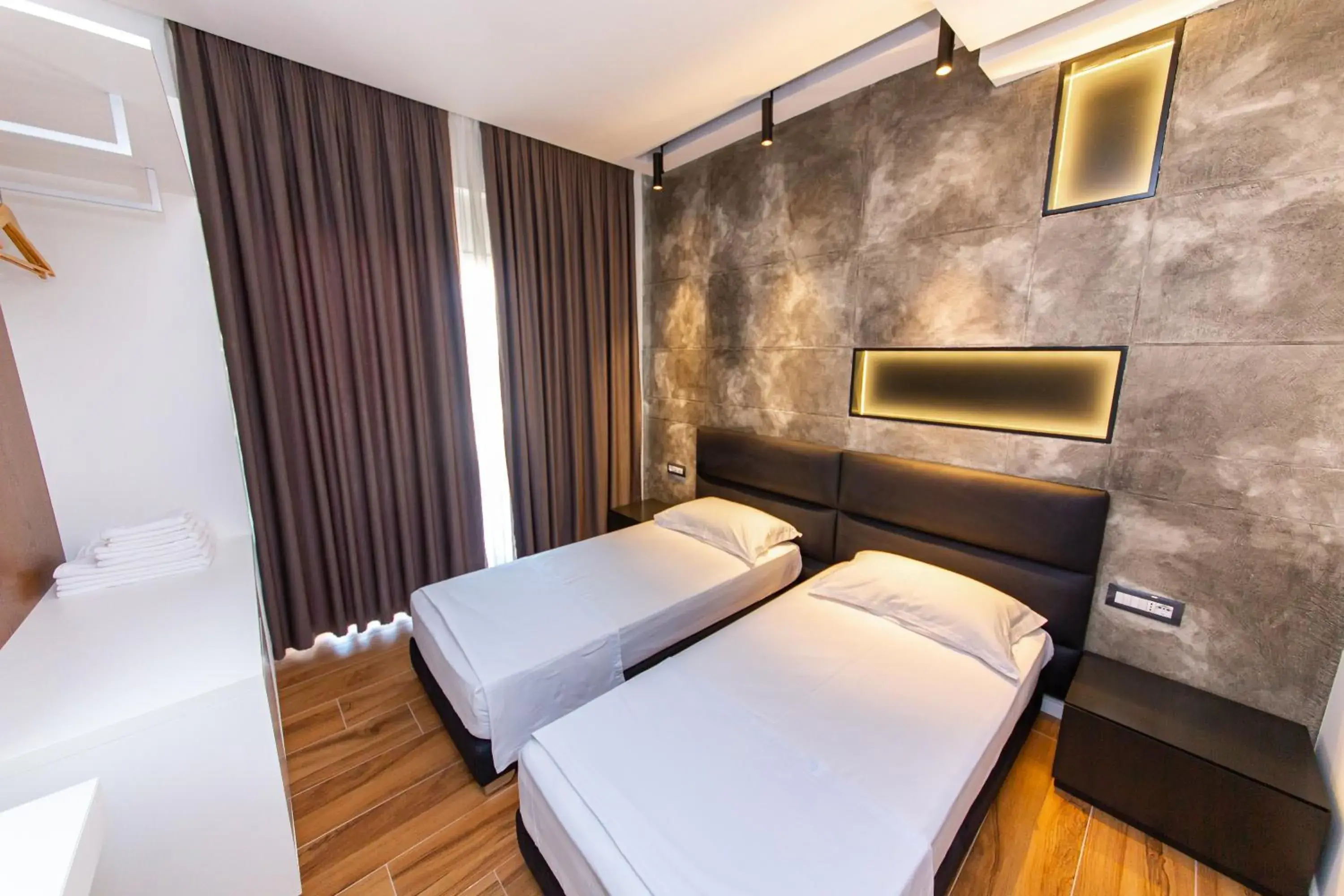 Two Bedroom Family Room with Balcony in Inada Hotel Ksamil Two Bedroom Family Room with Balcony in Inada Hotel Ksamil