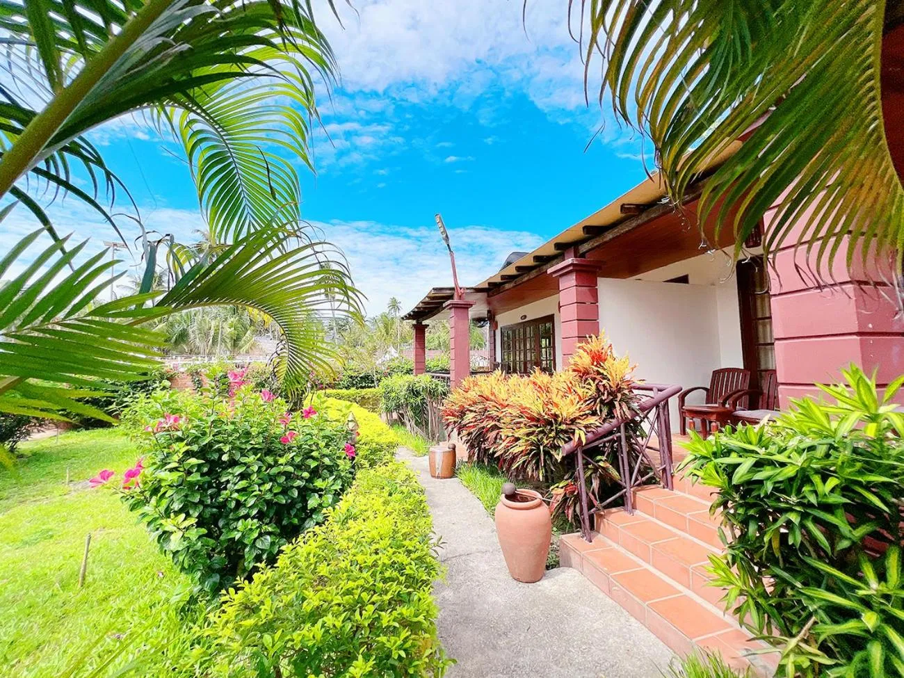 Balcony/Terrace in Little Muine Cottages Resort