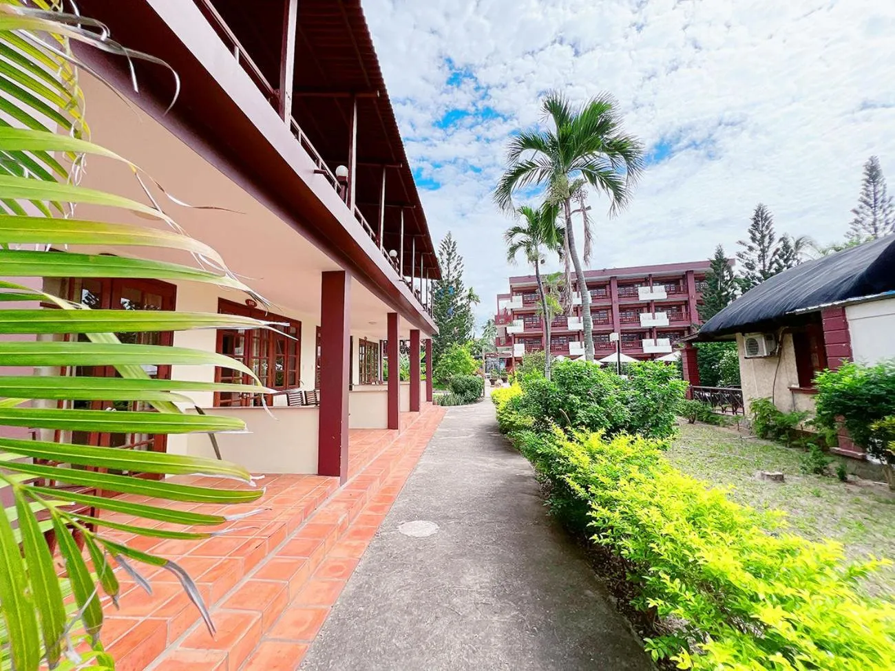 Garden view in Little Muine Cottages Resort