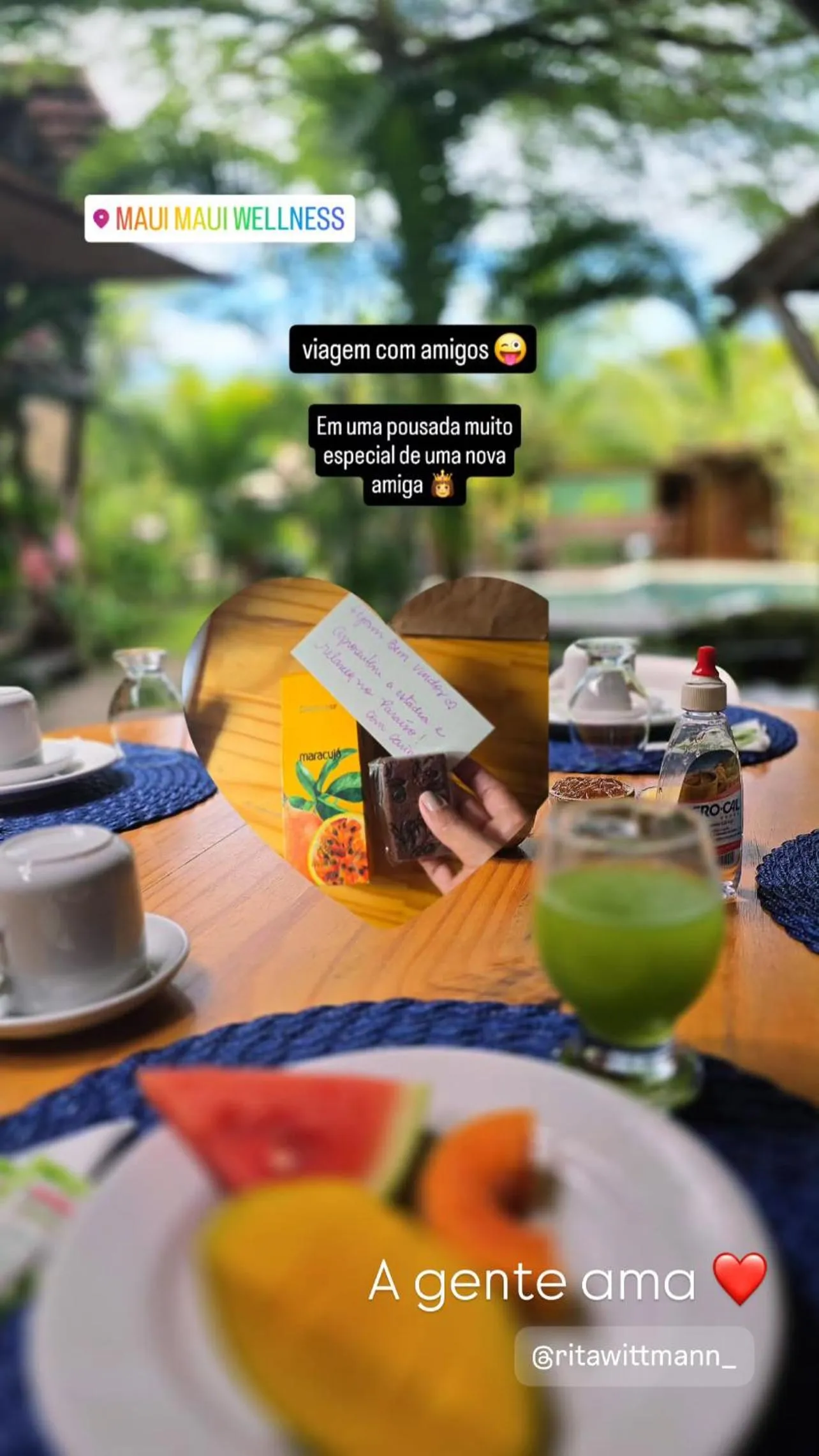 Dining area in Maui Maui Wellness- Taipu de Fora - Barra Grande