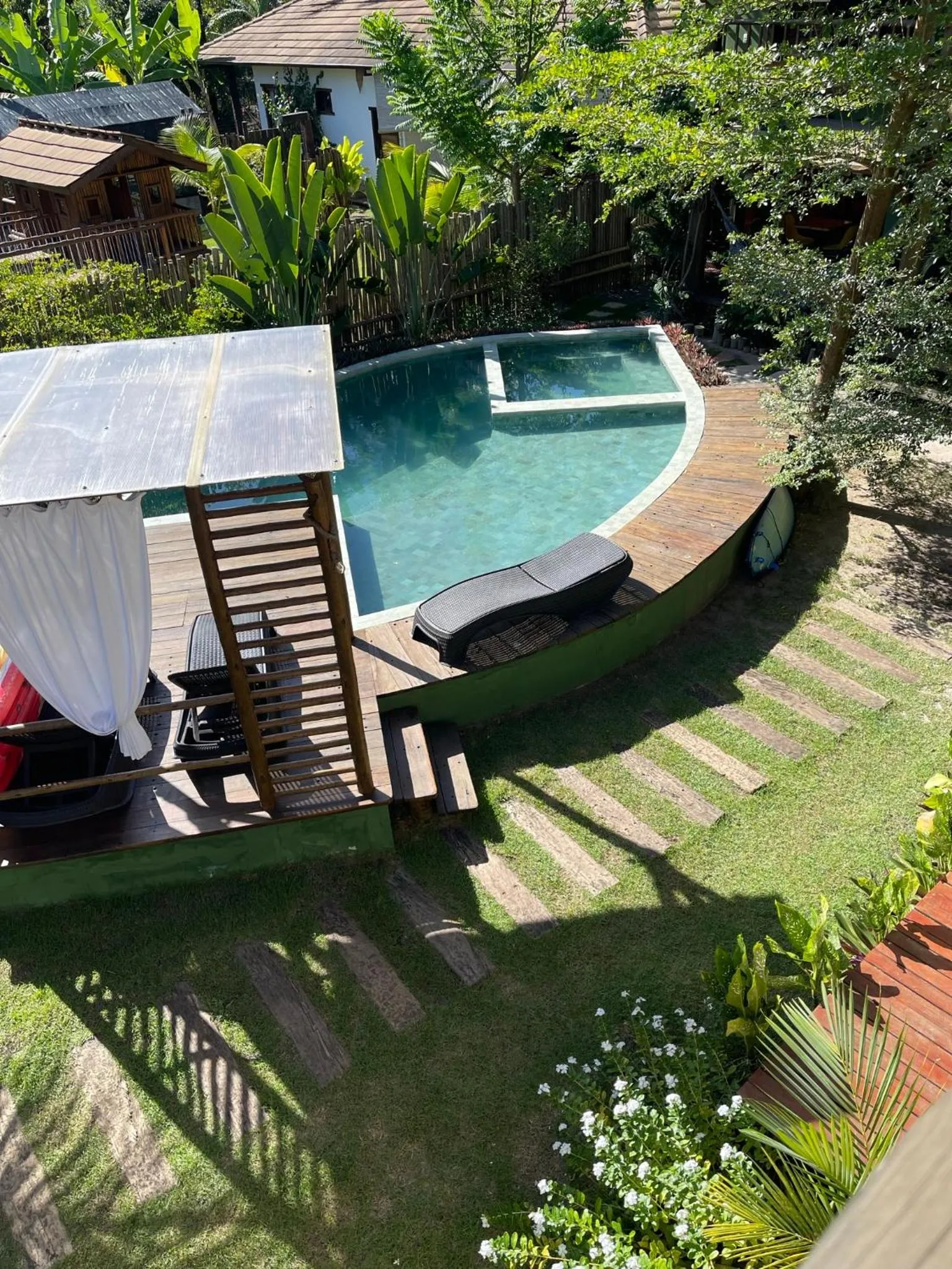 Pool view in Maui Maui Wellness- Taipu de Fora - Barra Grande