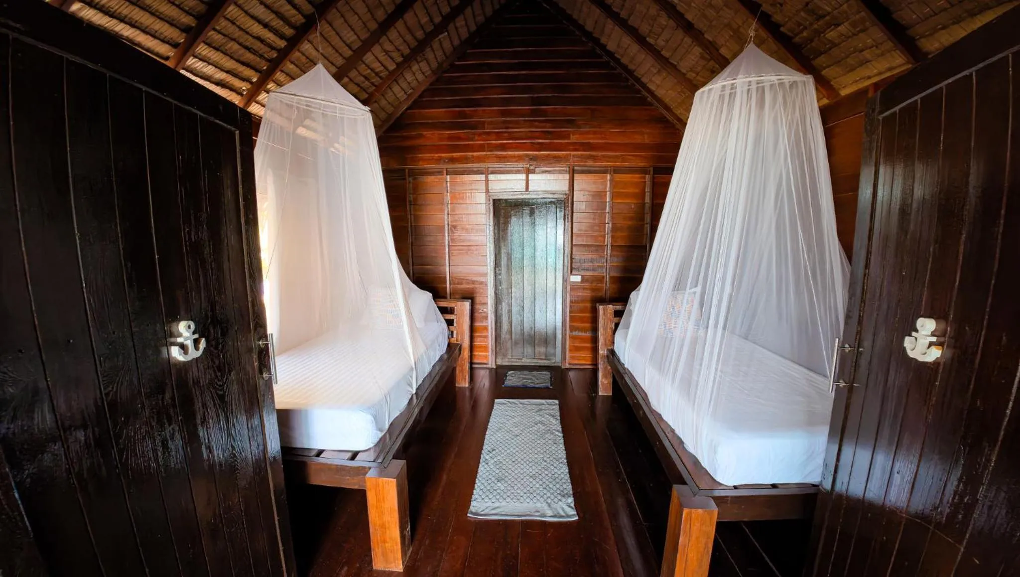 Bedroom, Bed in Forra Pattaya Sea View Bungalow