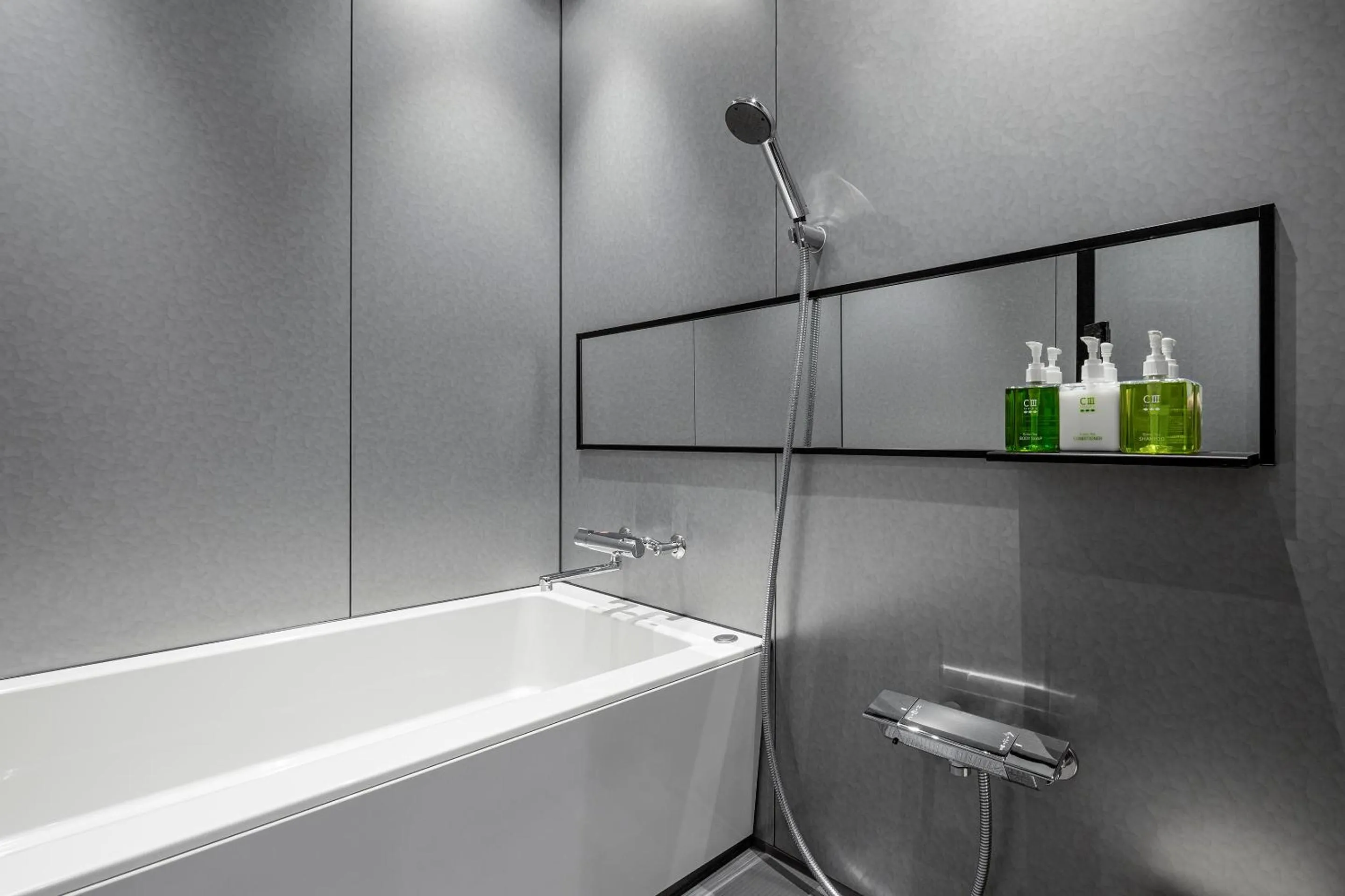 Bathroom in TSUGU Kyoto Sanjo by THE SHARE HOTELS