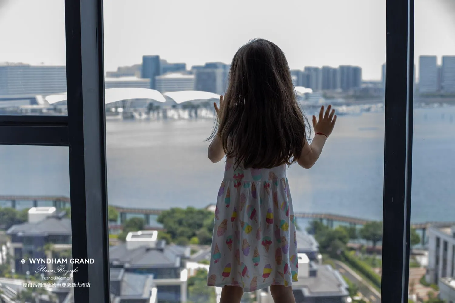 Sea view in Wyndham Grand Plaza Royale Yuzhou Xiamen Wuyuan Bay