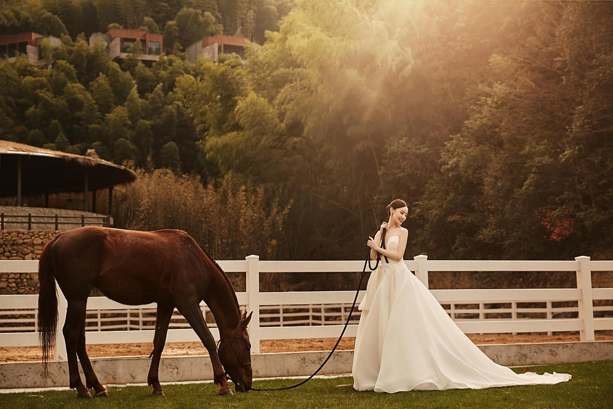 Horse-riding in AHN LAN Ninghai