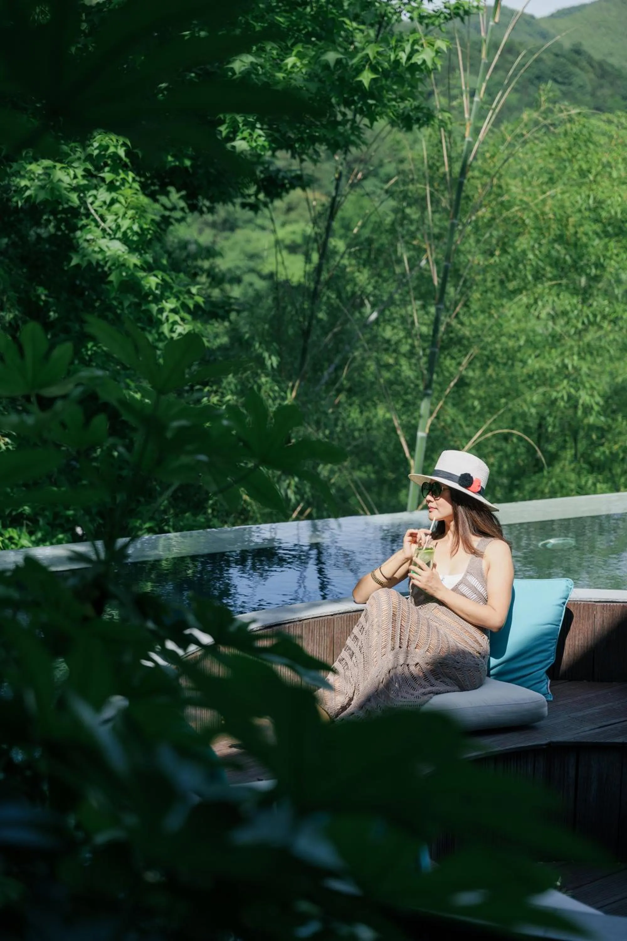Swimming pool in AHN LAN Ninghai