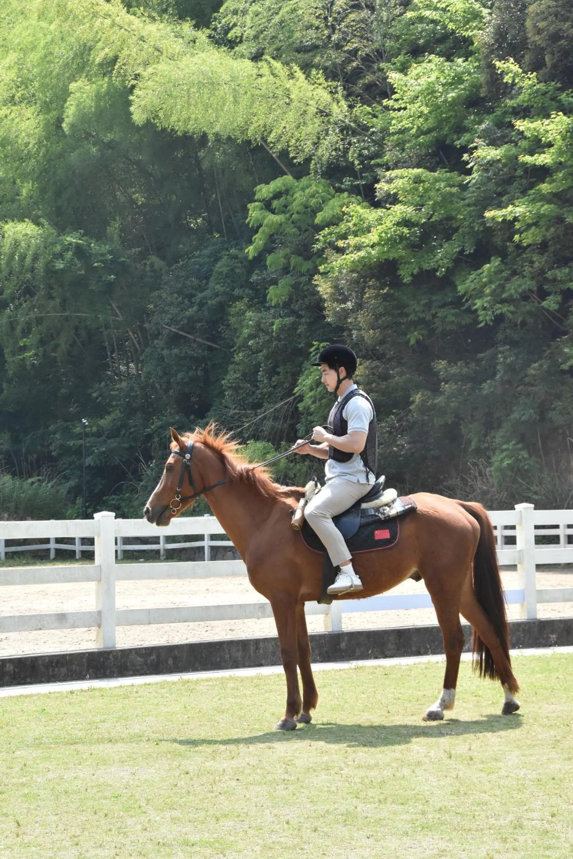 Horse-riding in AHN LAN Ninghai