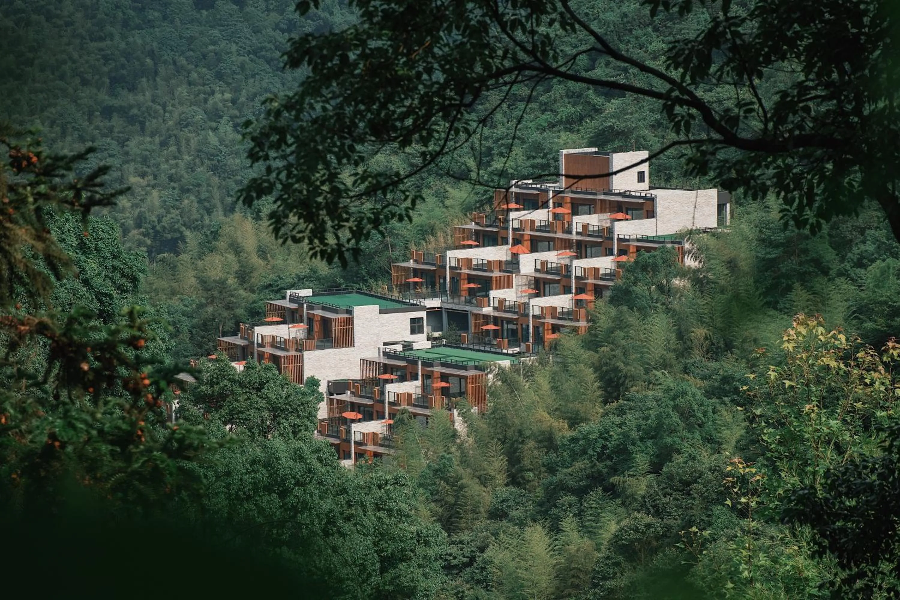 Mountain view in AHN LAN Ninghai