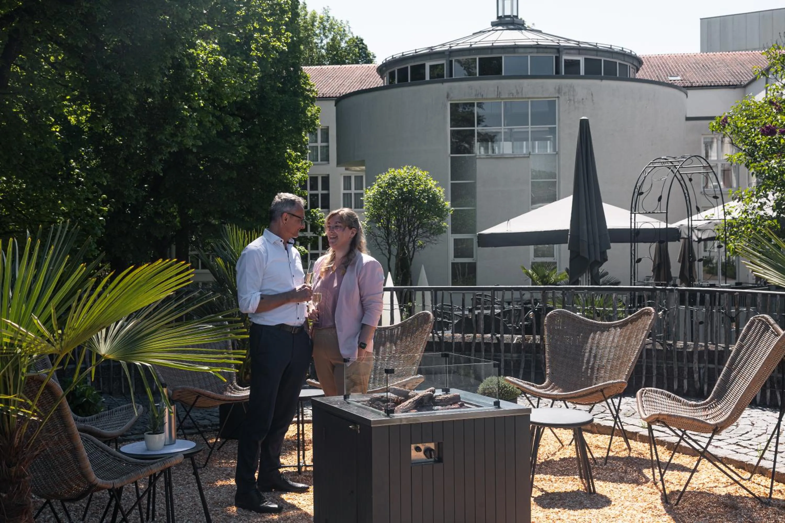 Balcony/Terrace in Hotel Raphael im Allgäu