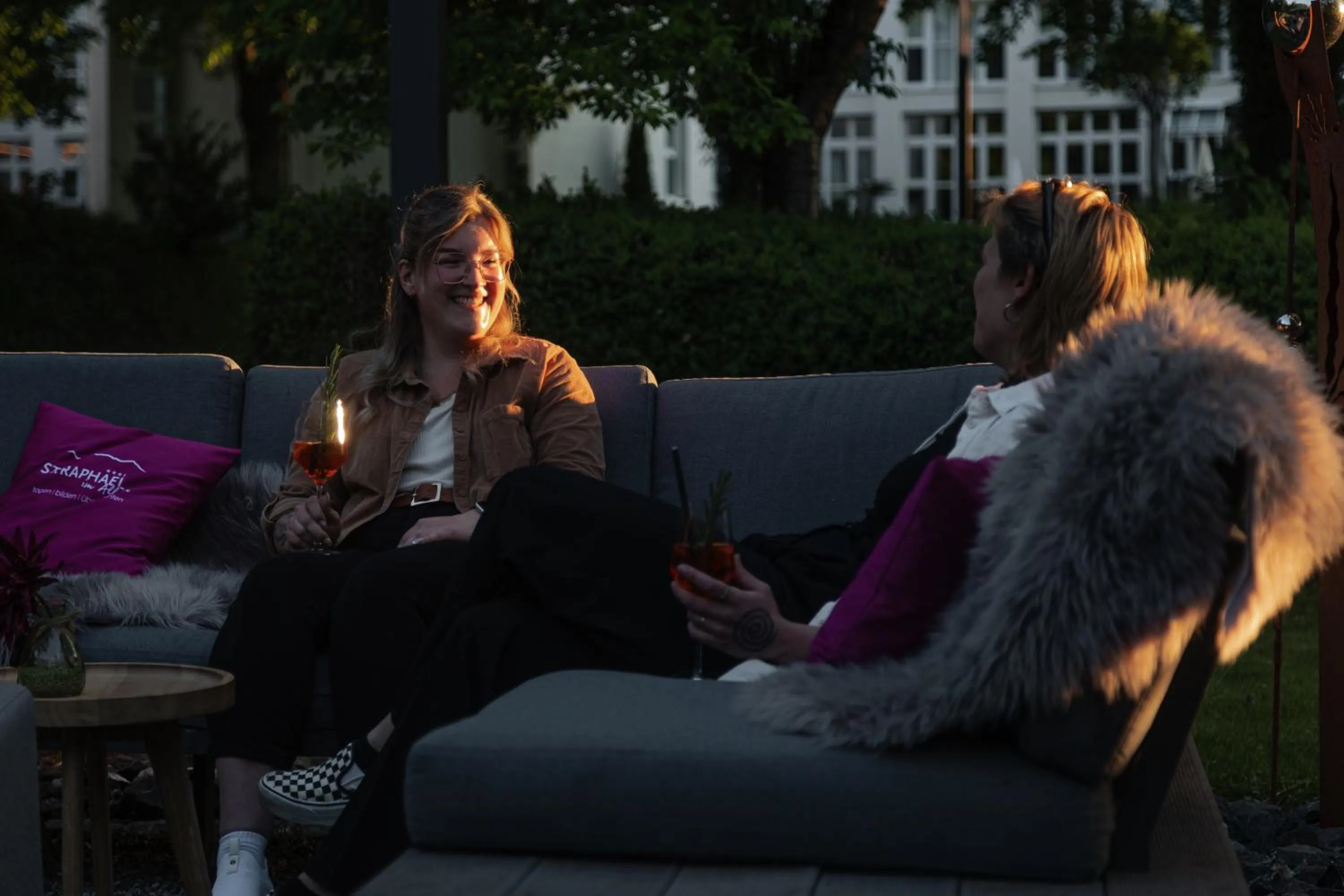 Sunset in Hotel Raphael im Allgäu