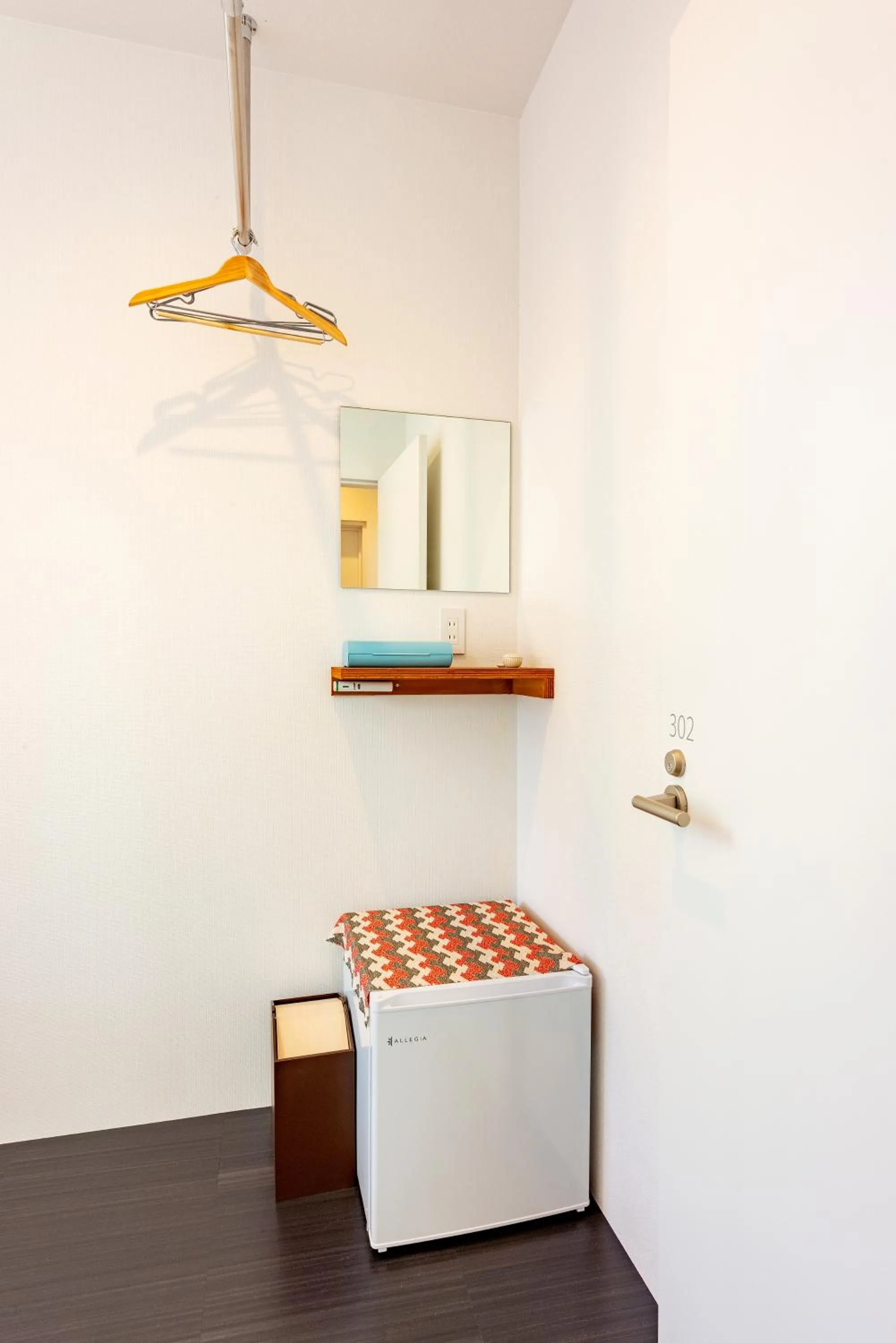 Decorative detail in plat hostel keikyu asakusa karin