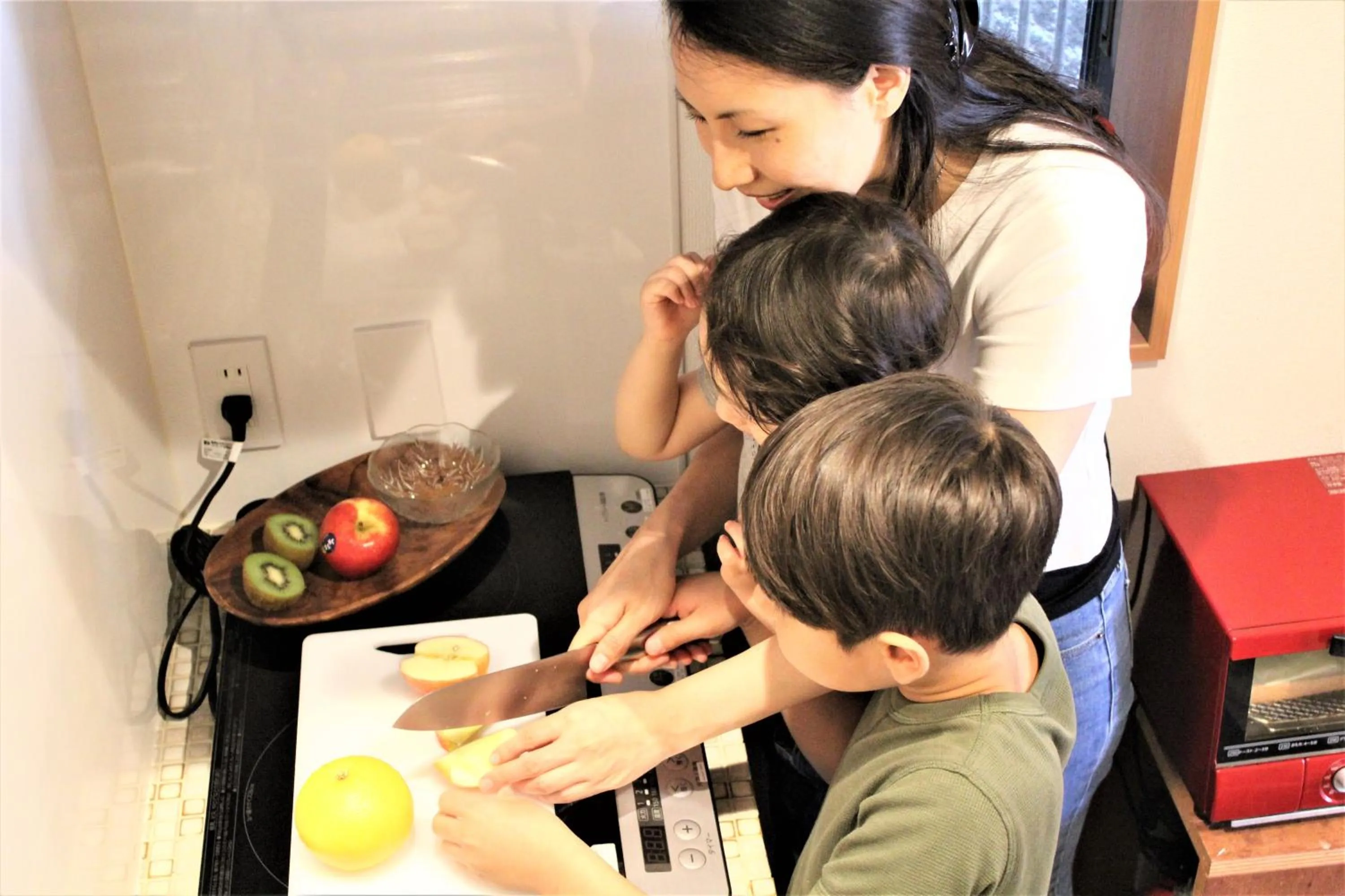 Kitchen or kitchenette in plat hostel keikyu asakusa karin