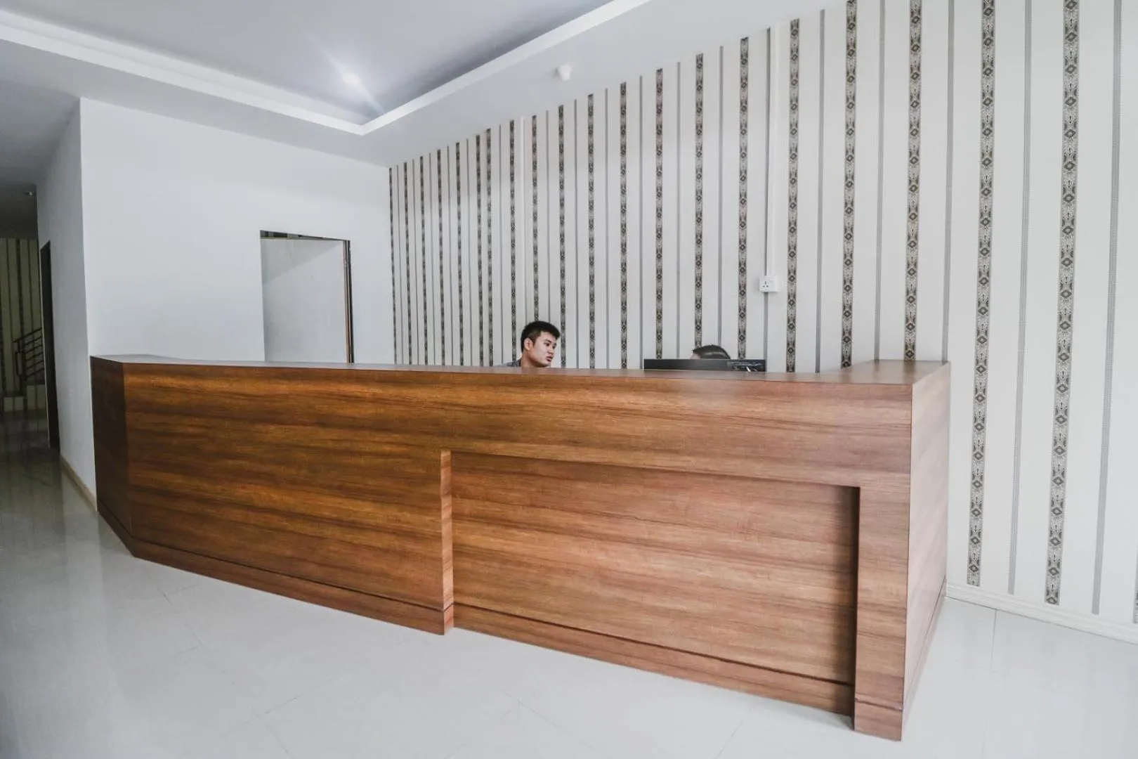 Lobby or reception in RedDoorz @ Baloi Batam