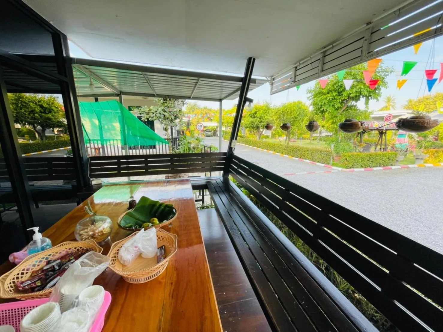 Breakfast in Baan Ruay Suk Resort, Lopburi