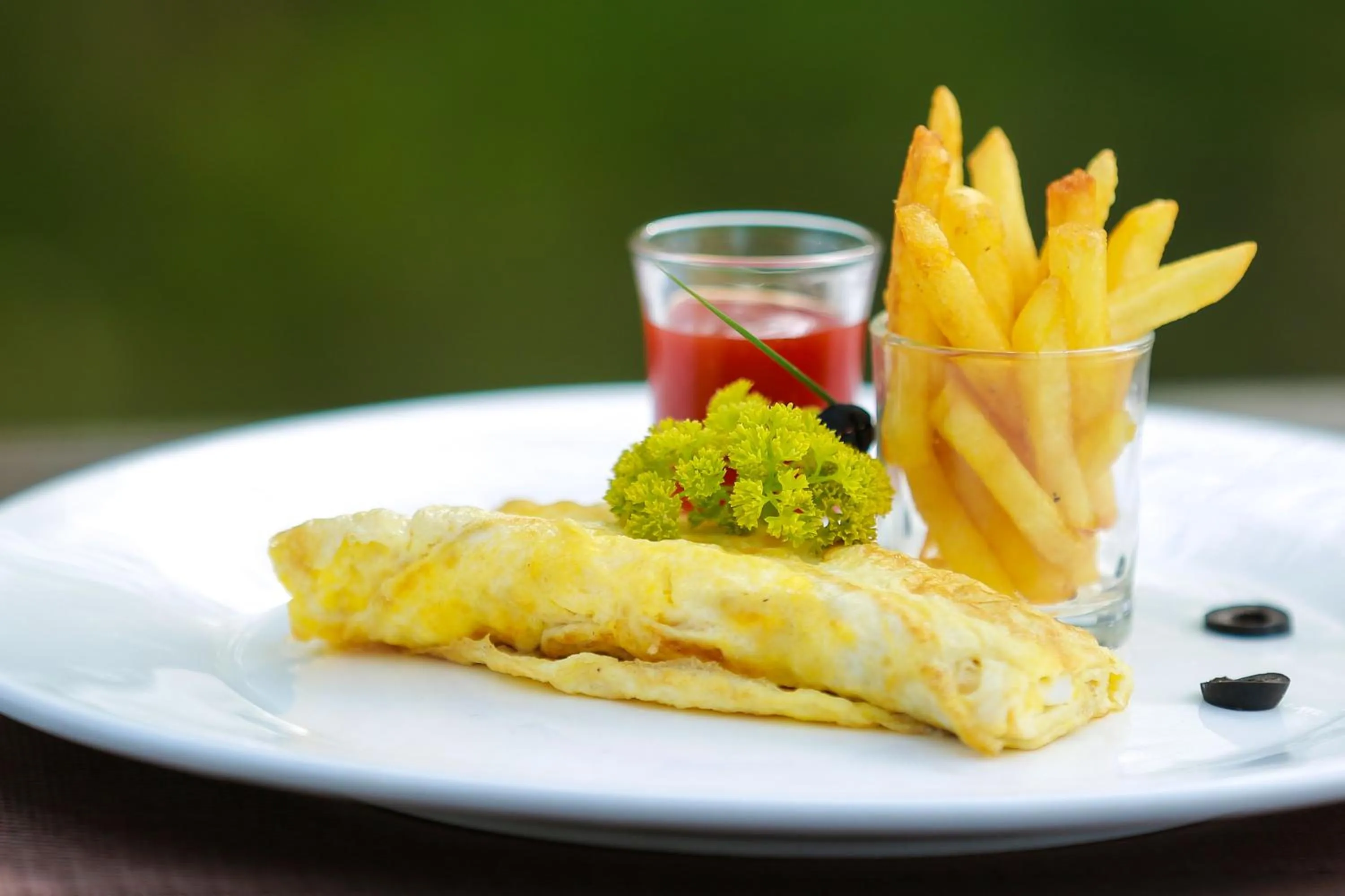 Breakfast in Tropical Life Resort and Spa