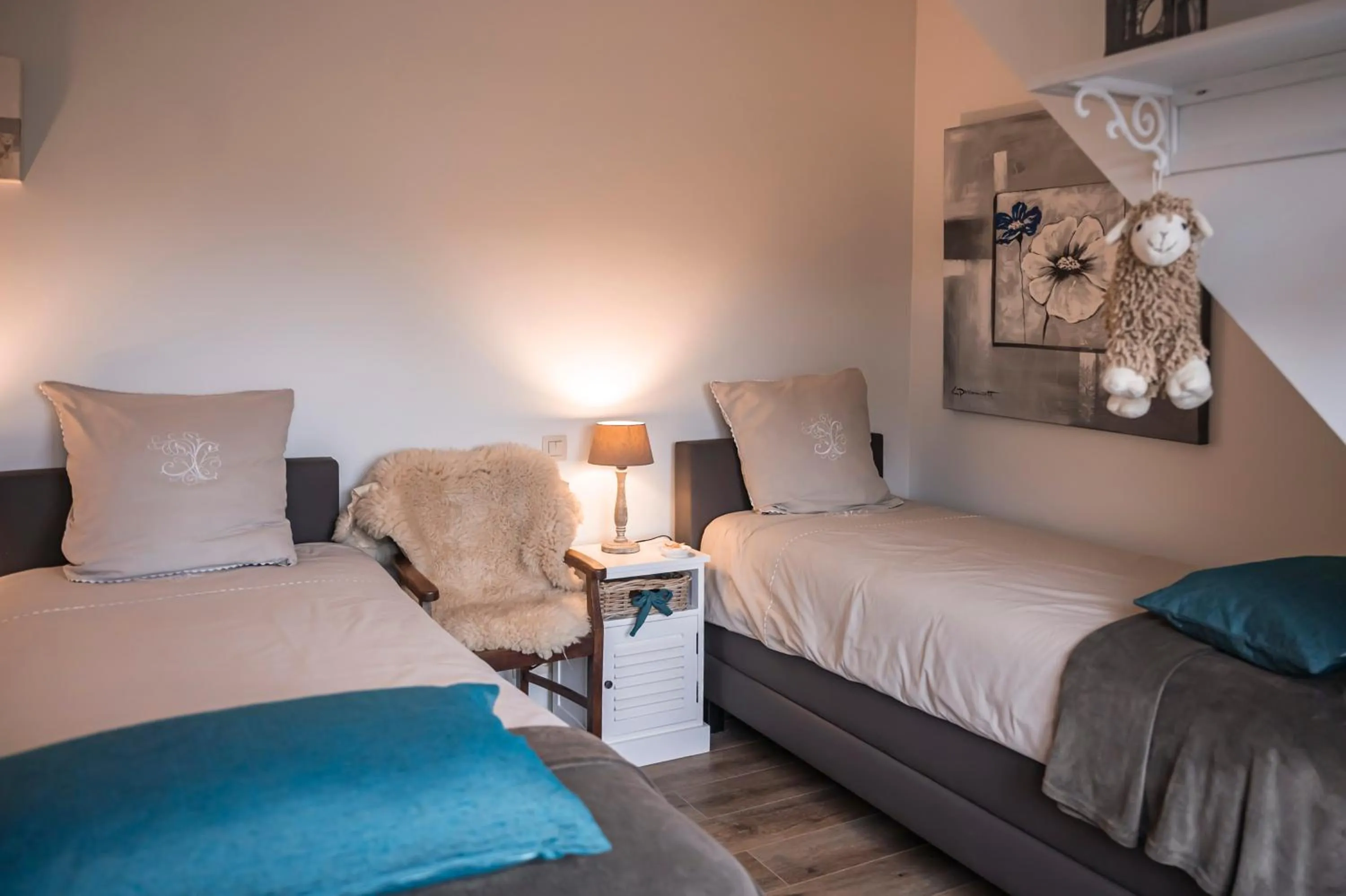 Bedroom, Bed in B&B De Klaproos